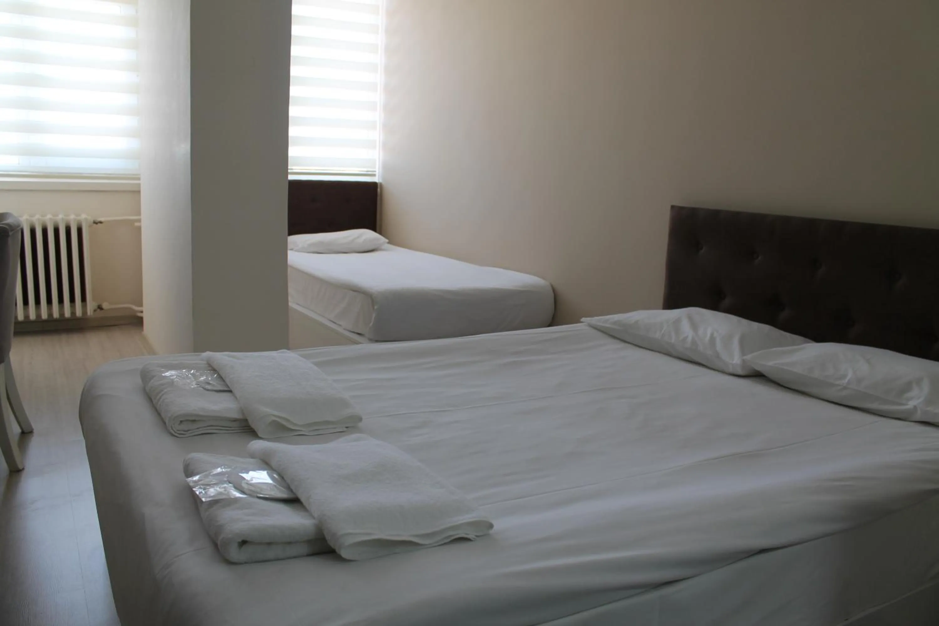 Bed in Hotel Abro Necatibey