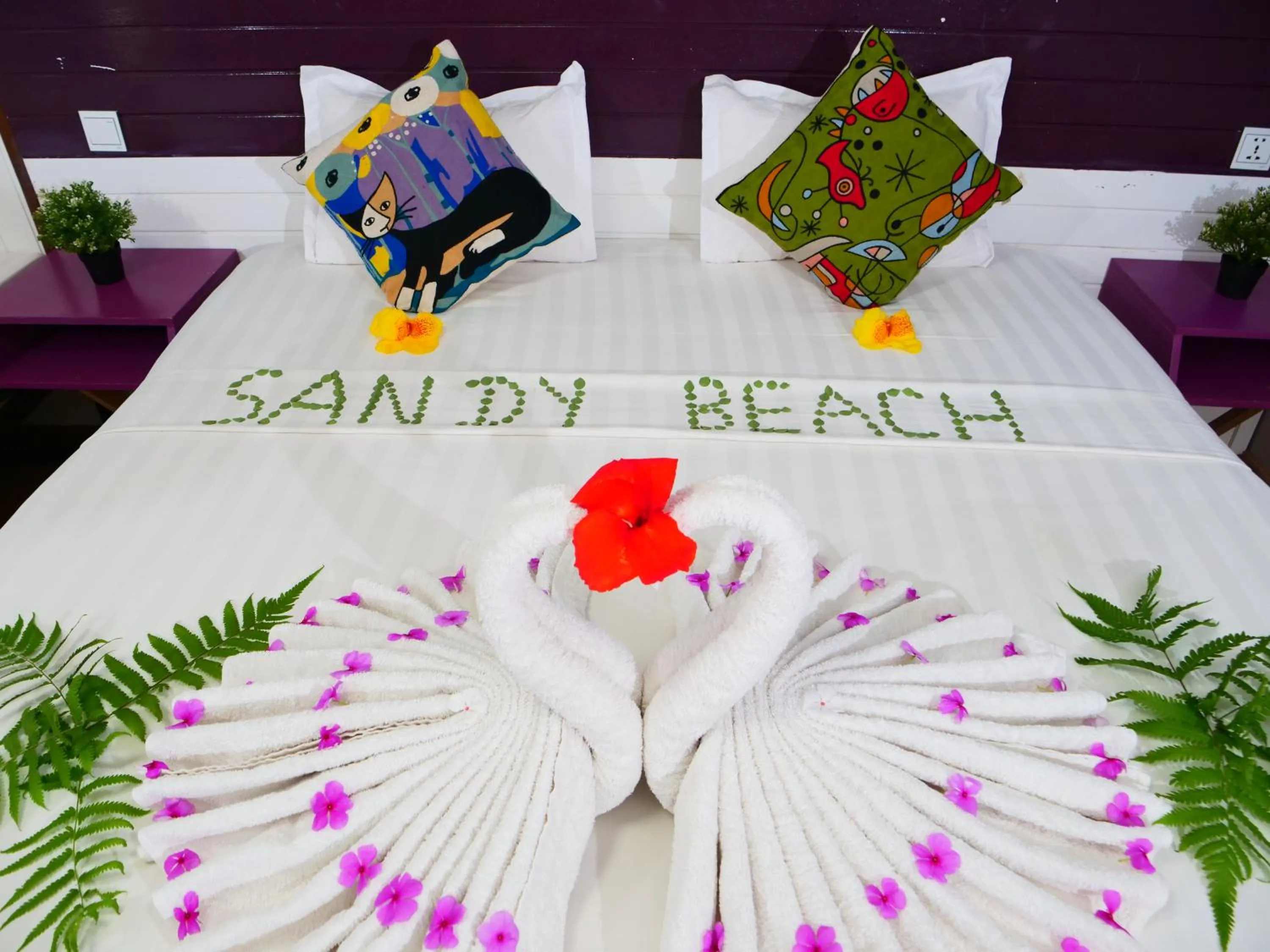 Photo of the whole room, Bed in Sandy Beach Bungalows by EHM