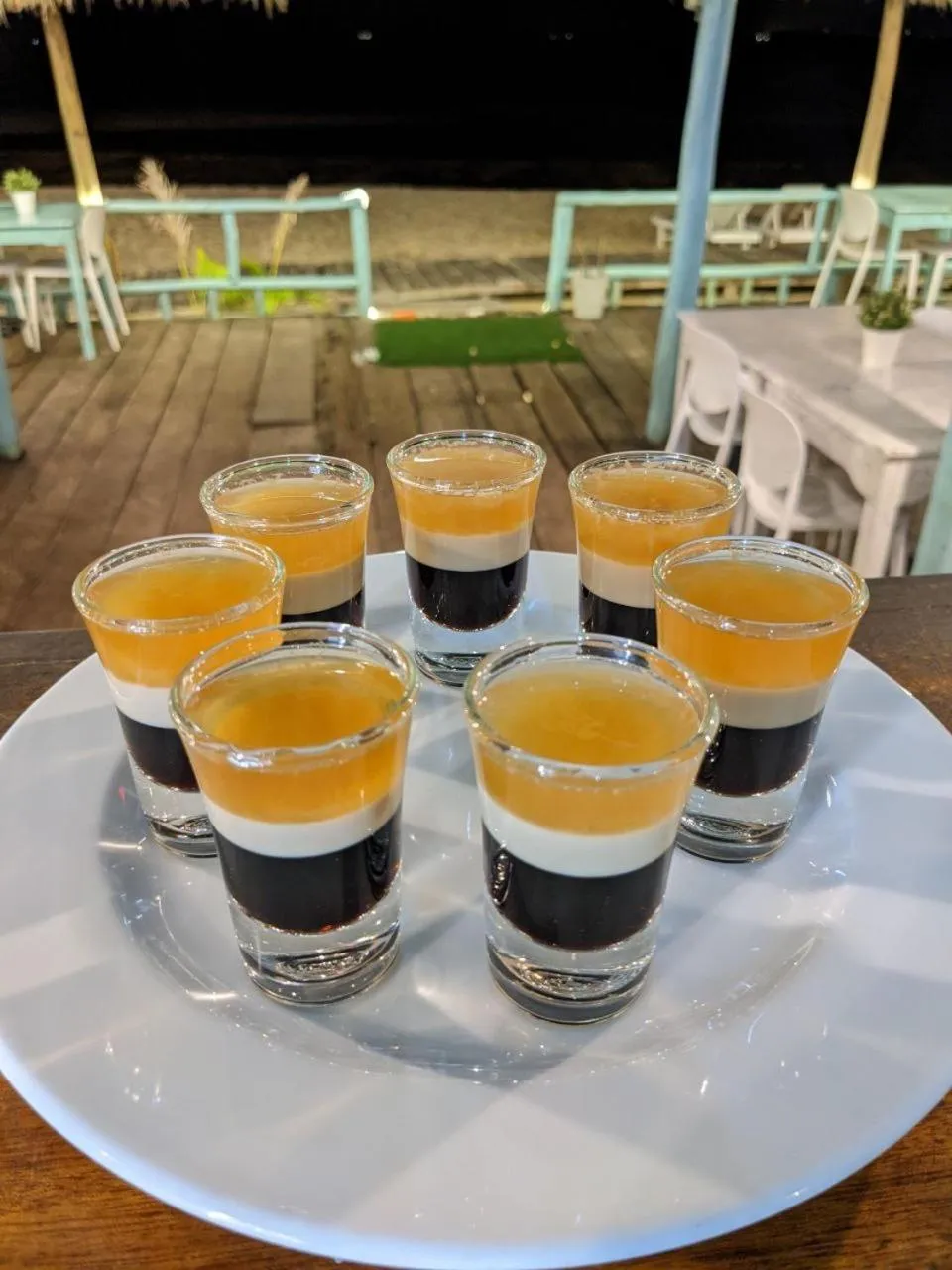 Drinks in Sandy Beach Bungalows by EHM