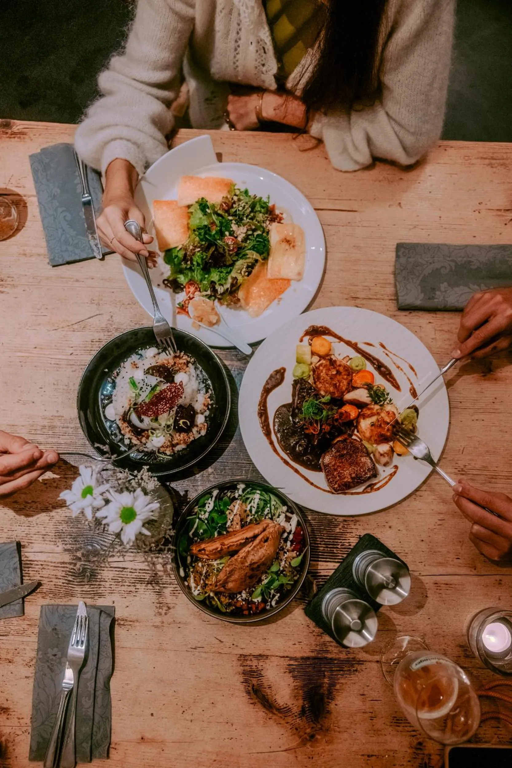 Restaurant/places to eat in Stadthotel Brunner