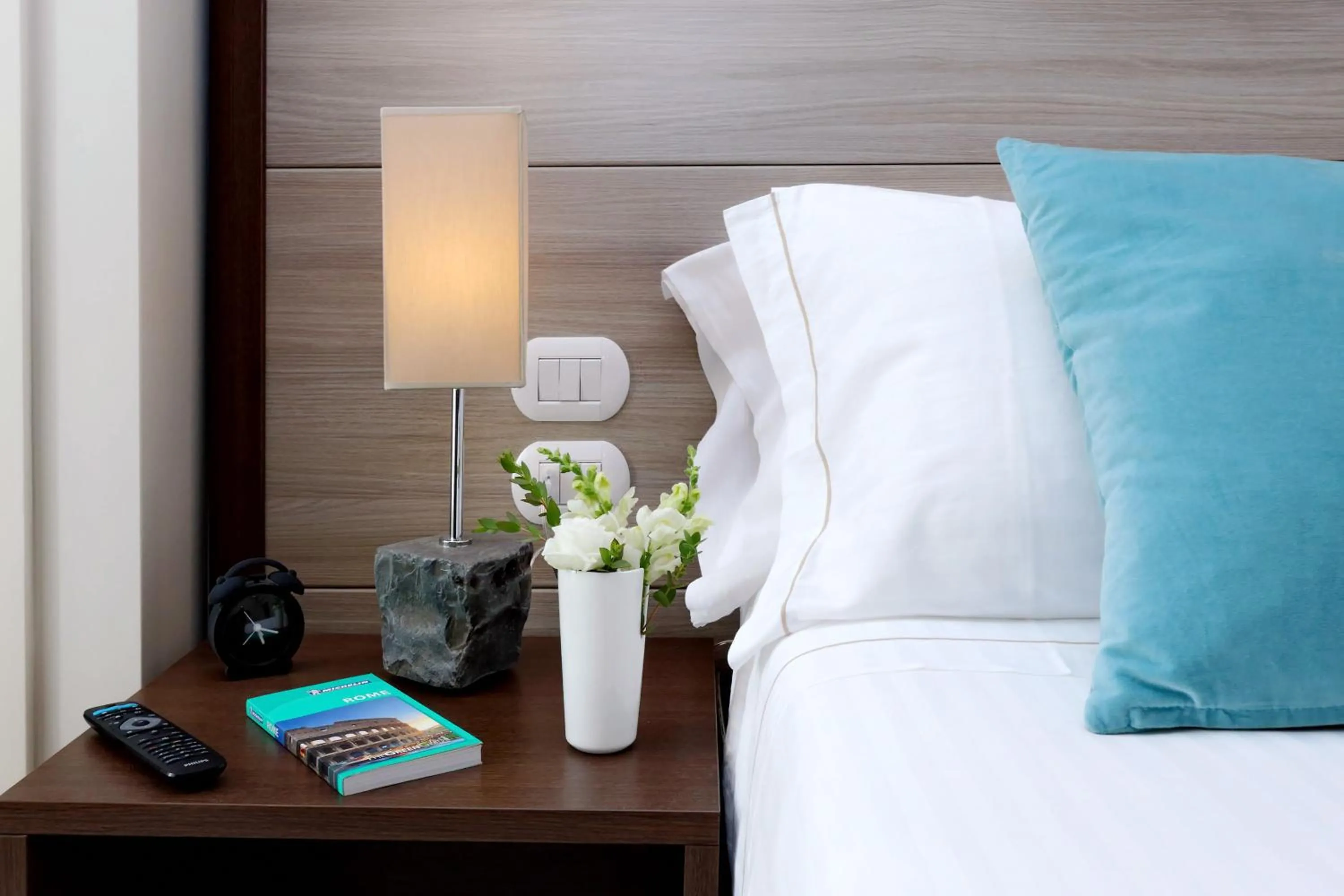 Decorative detail, Bed in Relais Servio Tullio