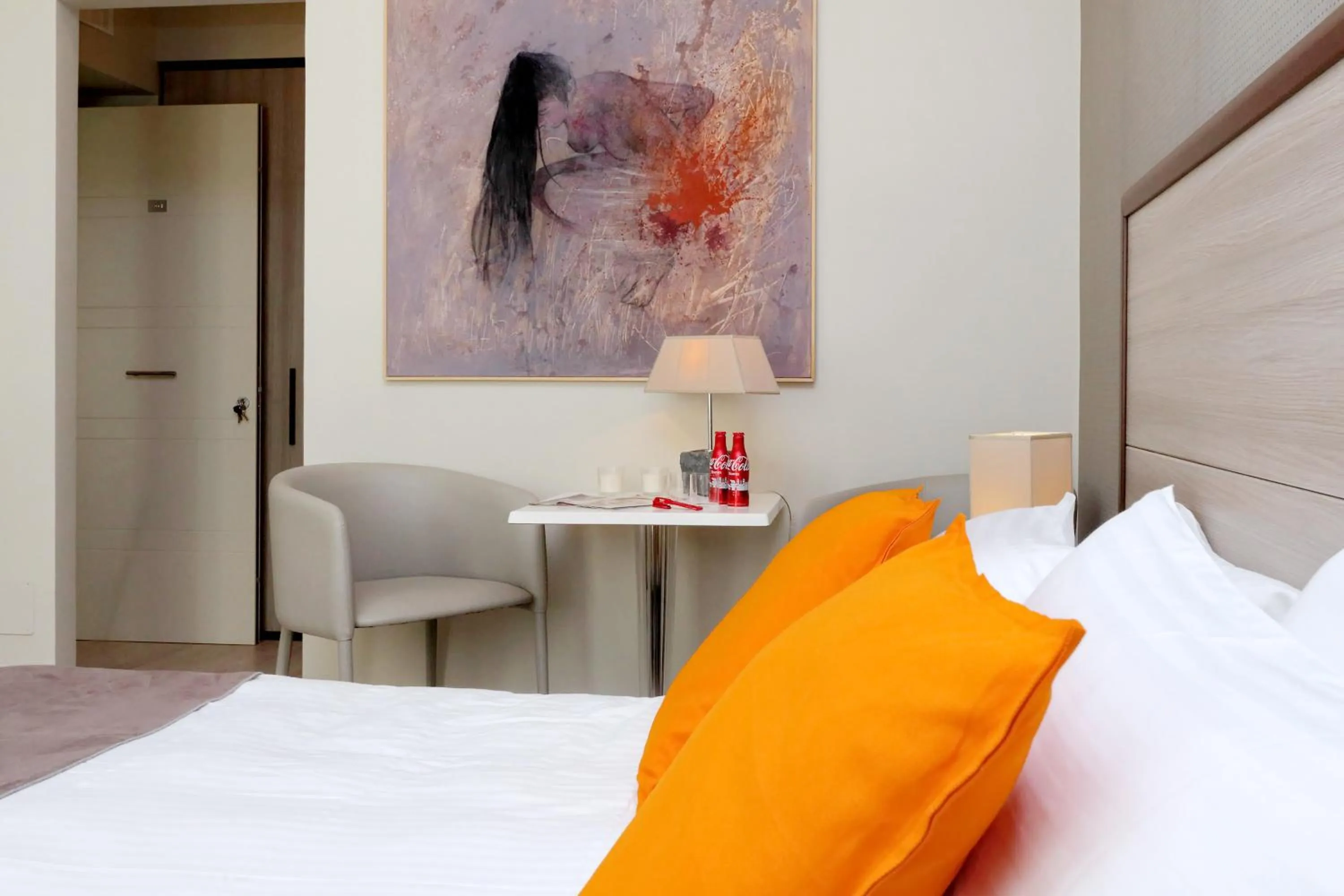 Decorative detail, Bed in Relais Servio Tullio