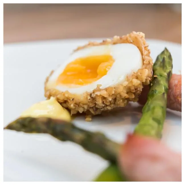 Food close-up in The Morecambe Hotel