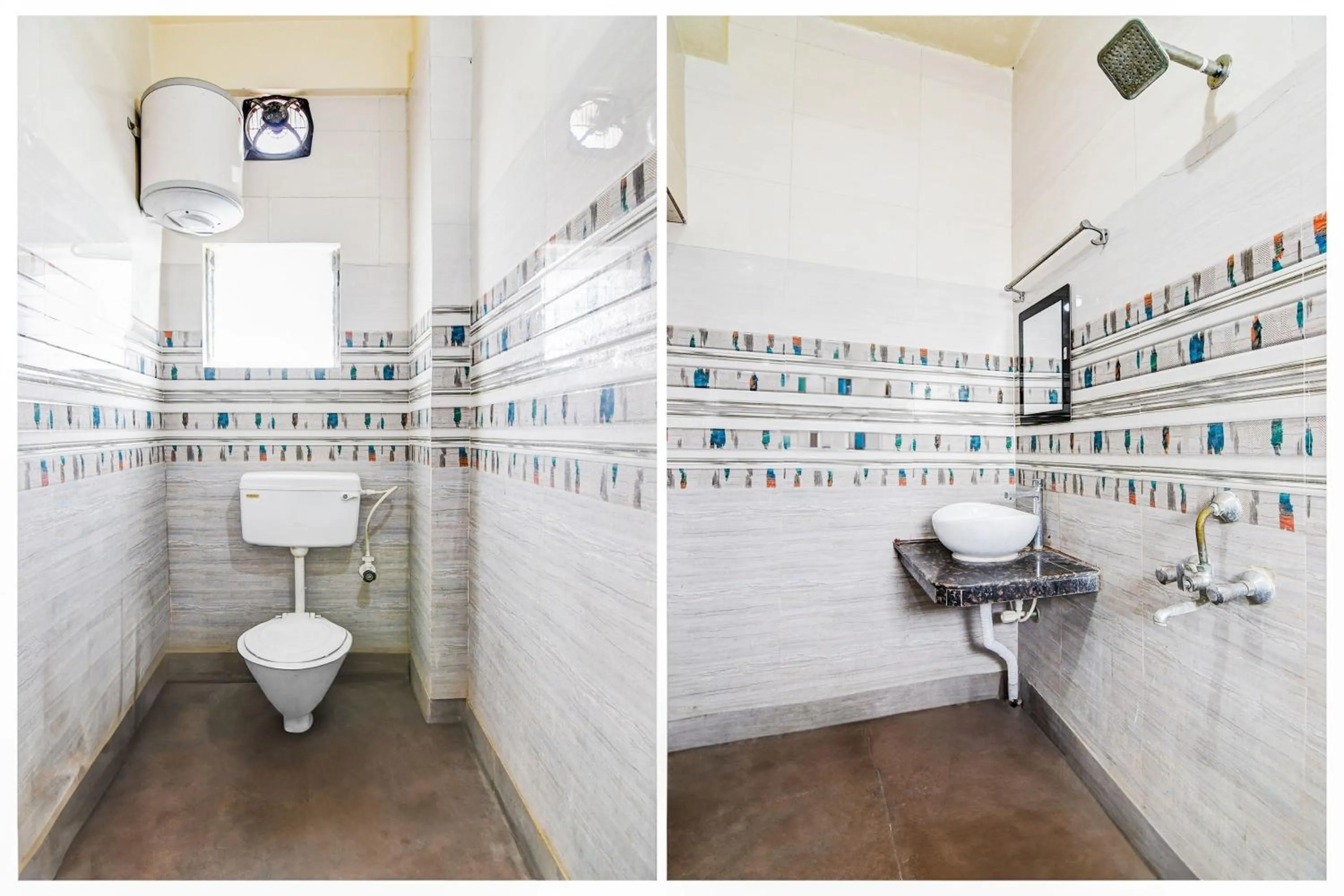 Bathroom in Super Hotel O DumDum Thana More Formerly Bimla Regency