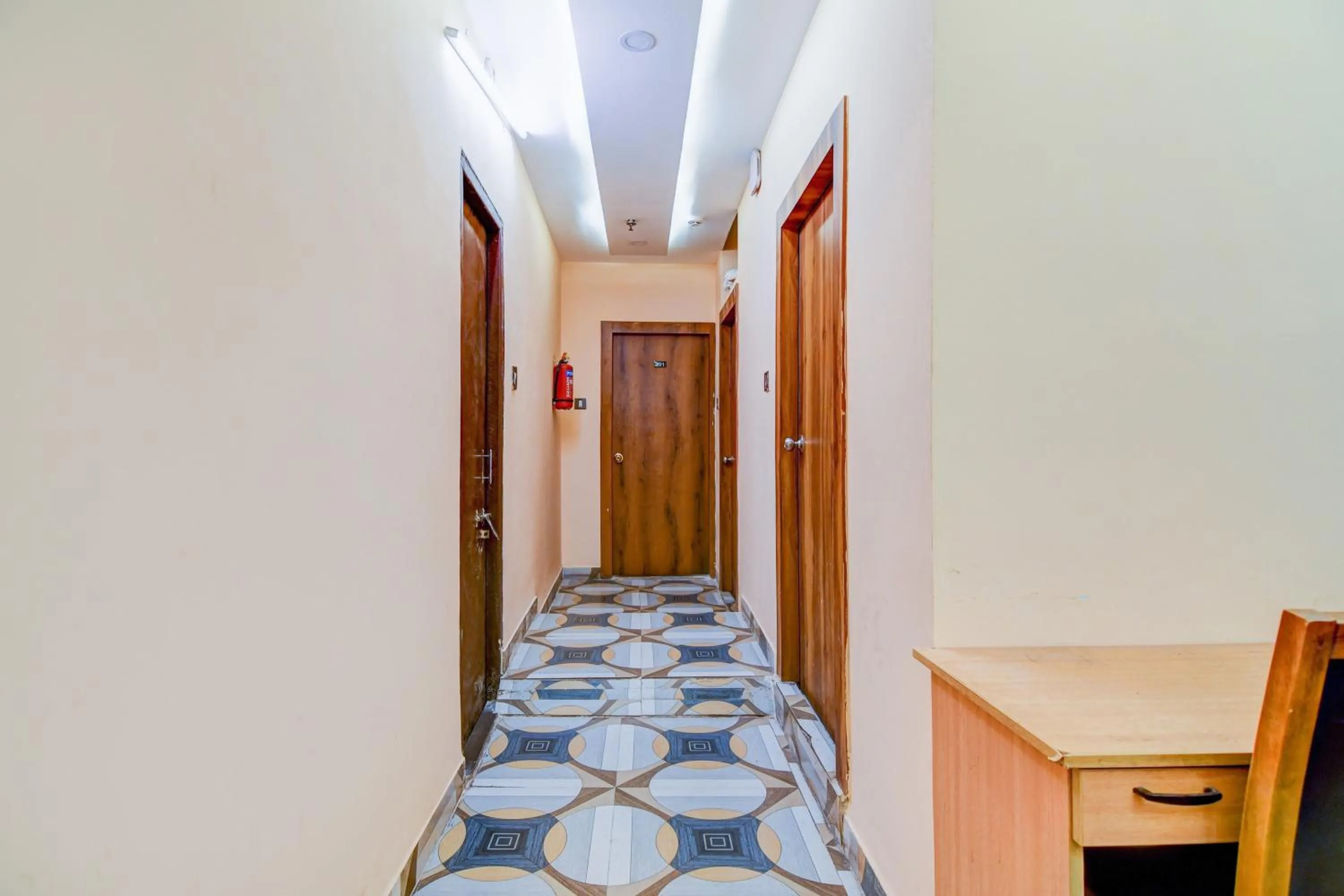 Lobby or reception in Super Hotel O DumDum Thana More Formerly Bimla Regency