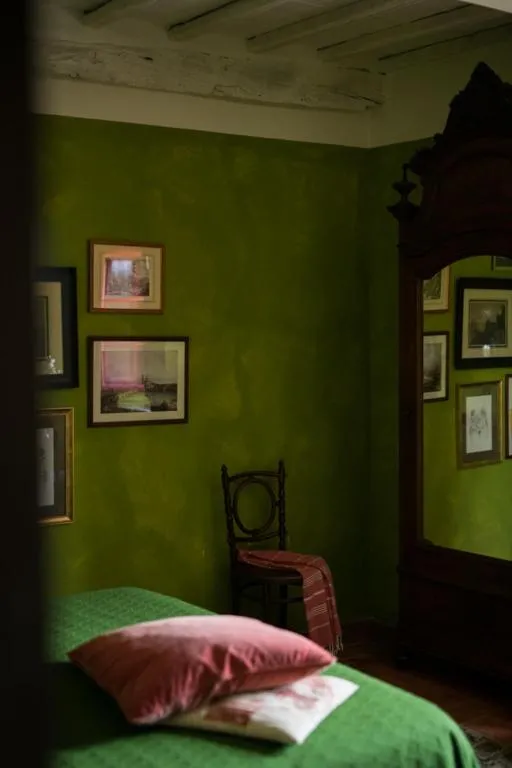 Bedroom, Bed in La Canonica Di Nusenna