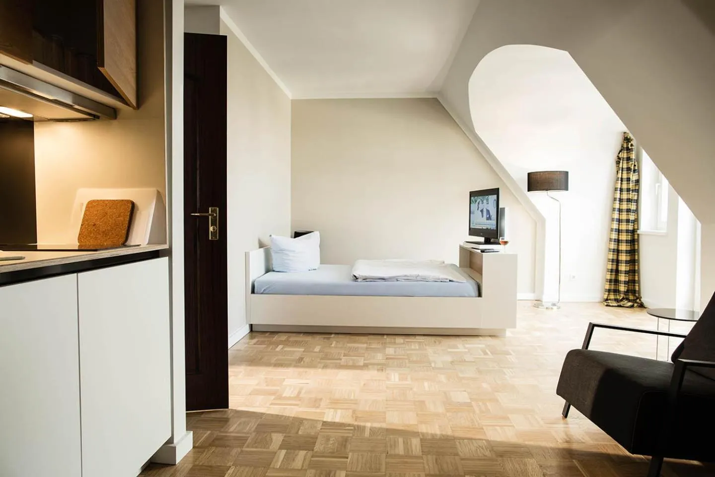 Bed in smartments Hamburg Aussenalster