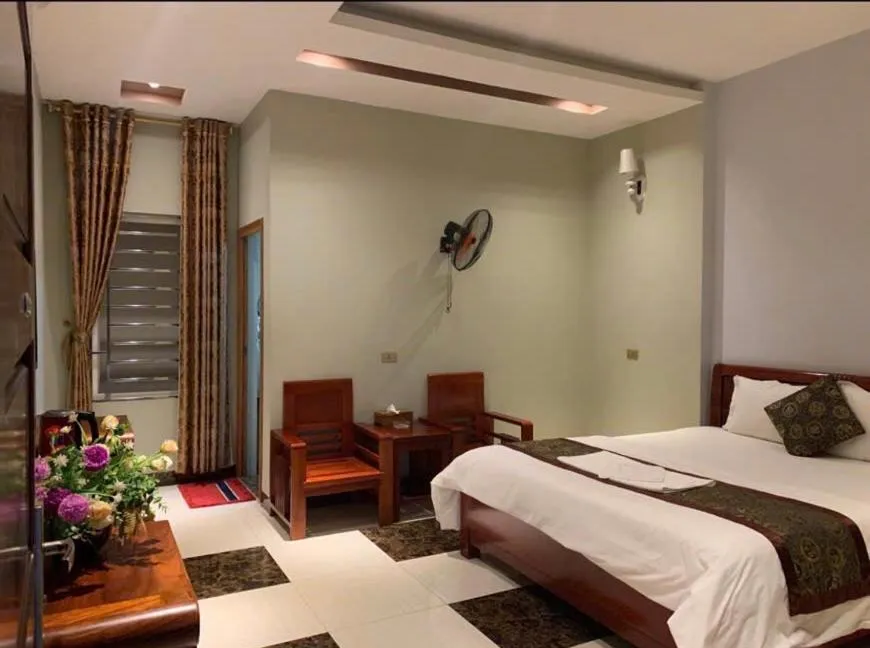 Bed in Khách Sạn Hoàng Gia 2 Lào Cai