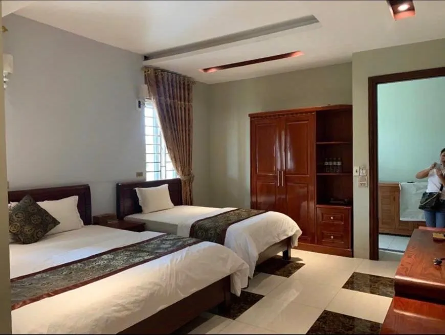 Bed in Khách Sạn Hoàng Gia 2 Lào Cai