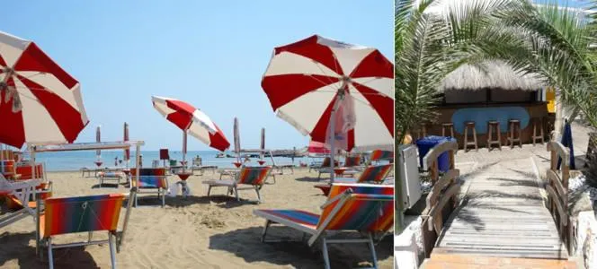 Beach in Hotel Fornaro