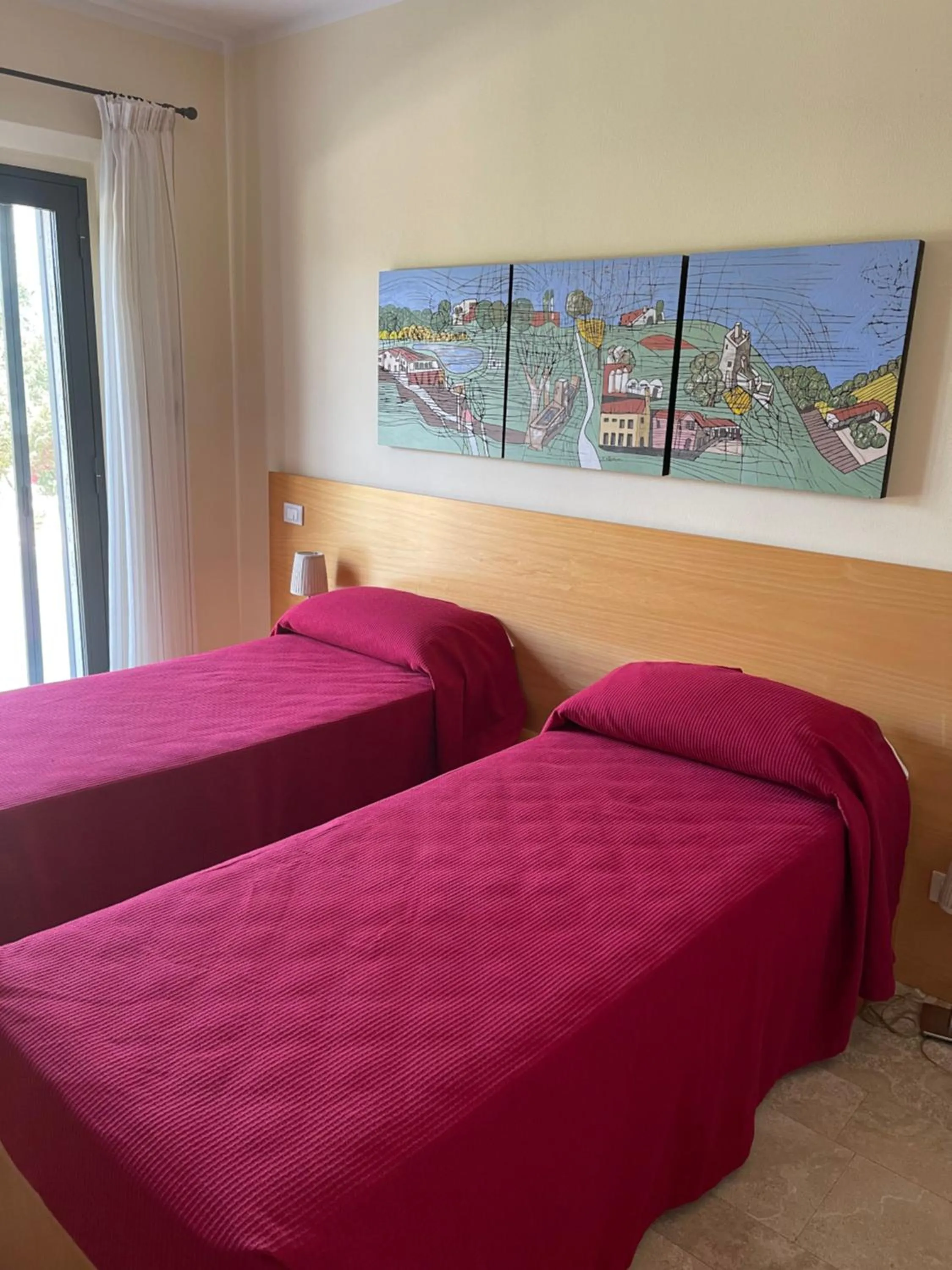 Bedroom, Bed in Hotel Poggio Bertino