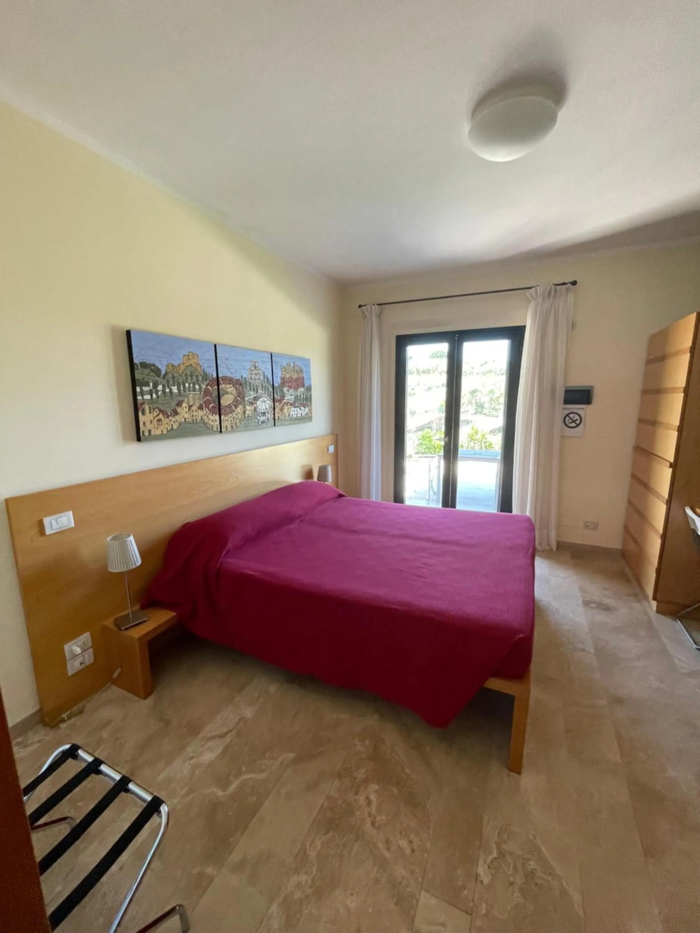 Bedroom, Bed in Hotel Poggio Bertino