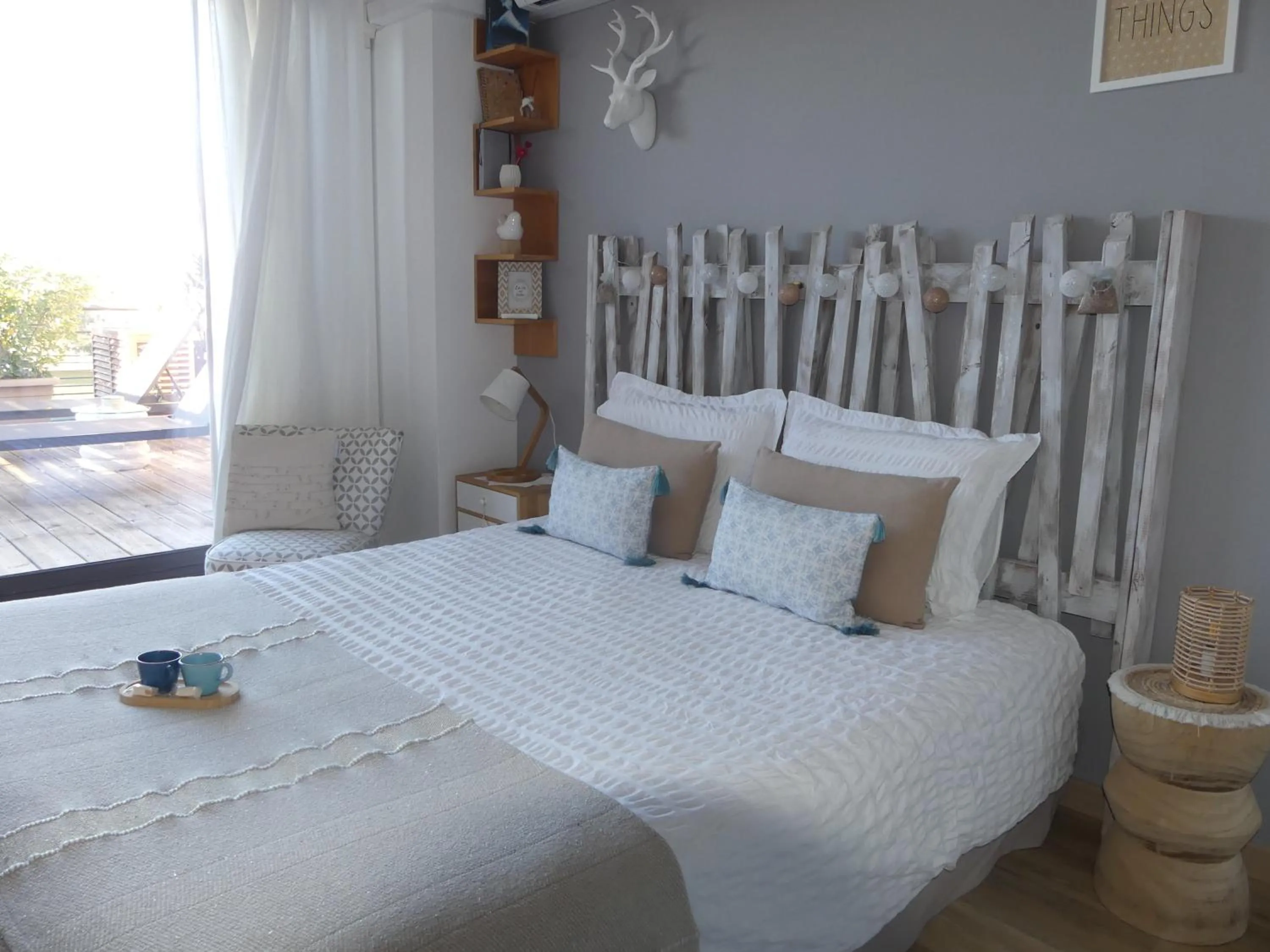 Bed in Studios Nuitée en Provence