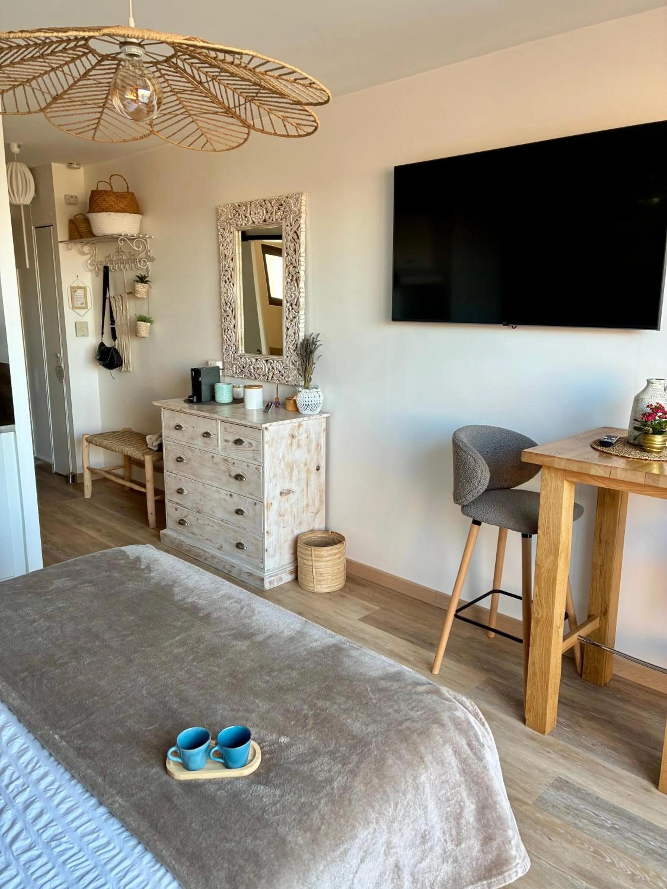 Bedroom in Studios Nuitée en Provence