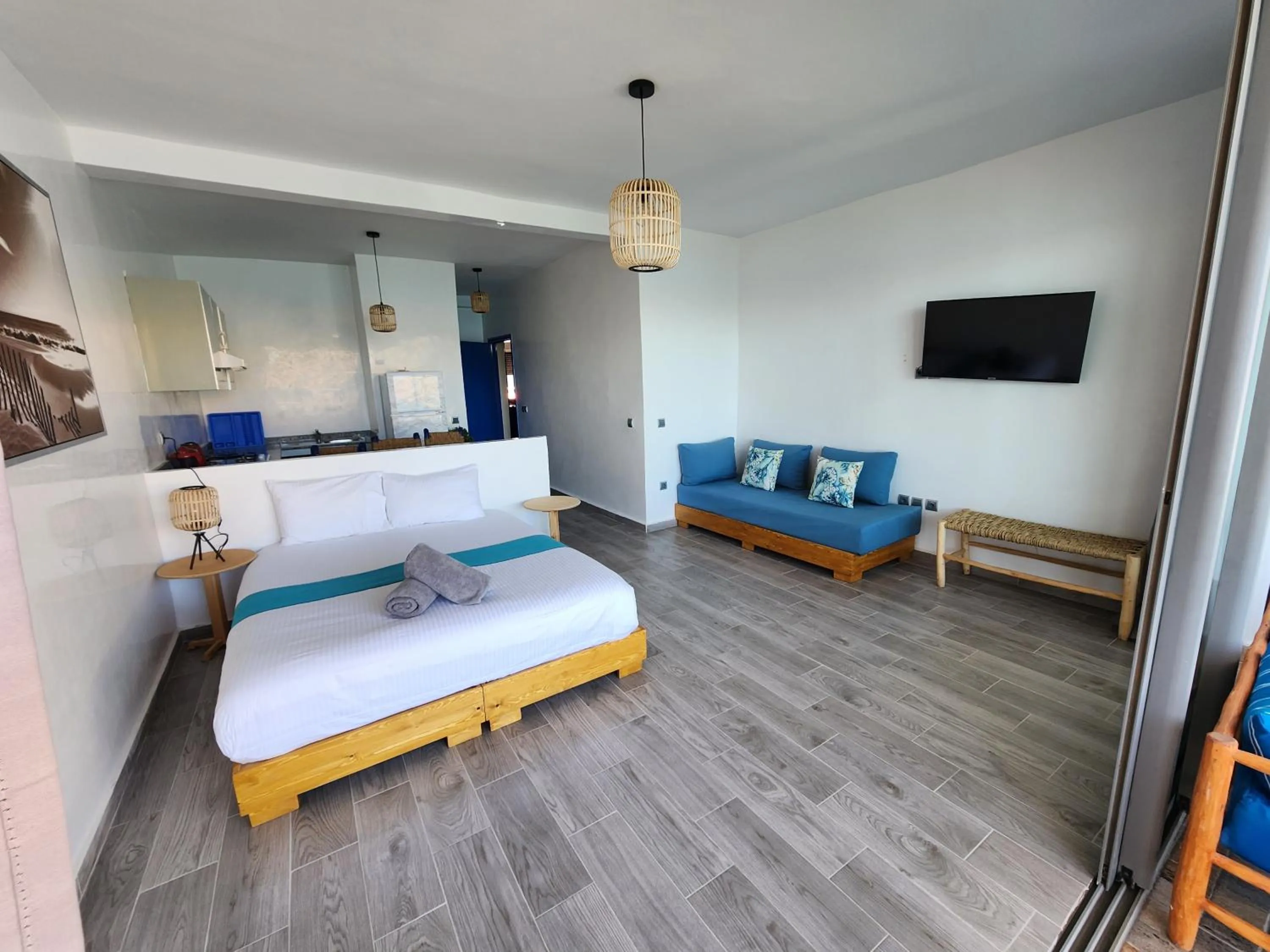 Bed in Aloha Imsouane