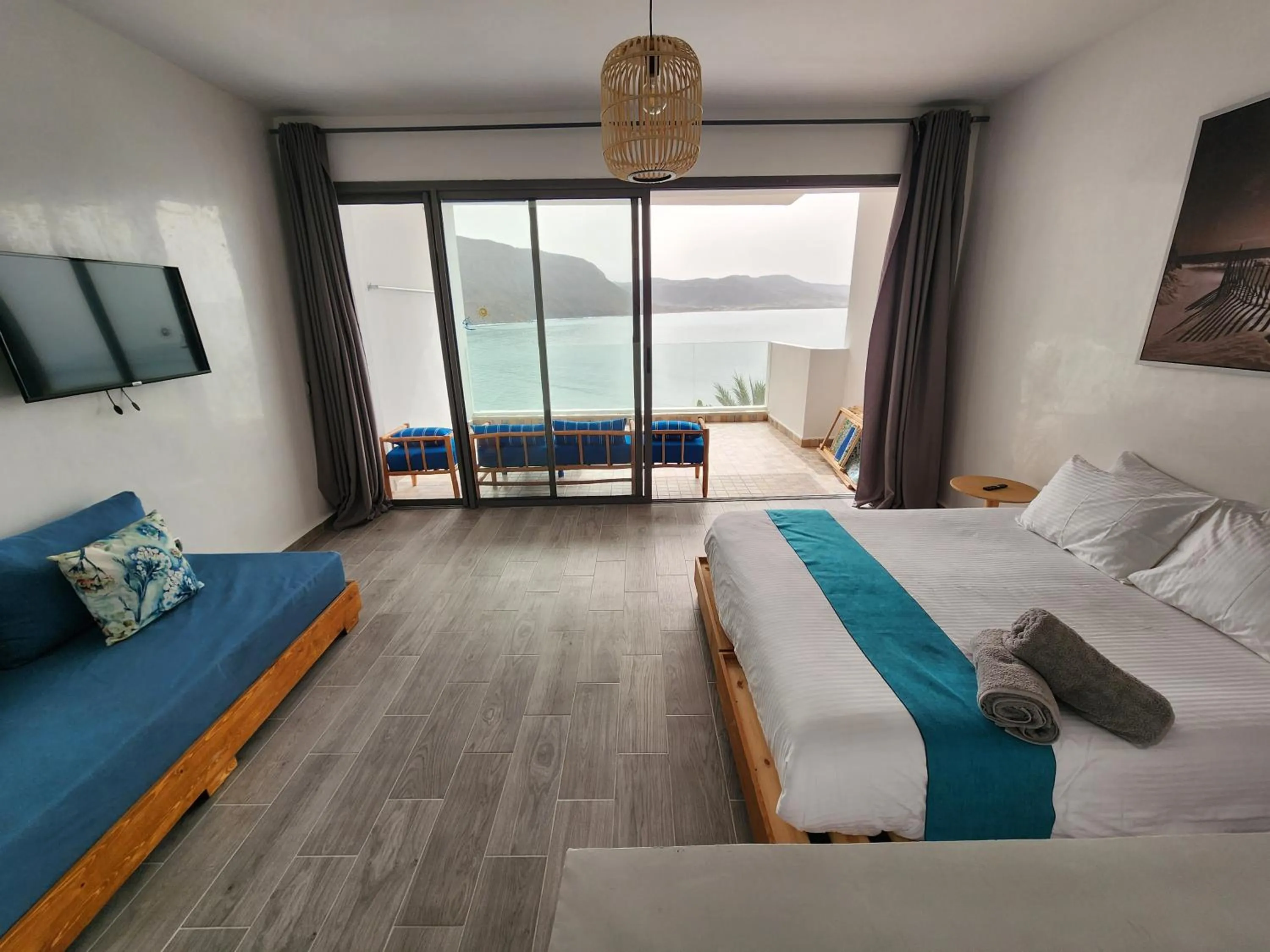 Bed in Aloha Imsouane