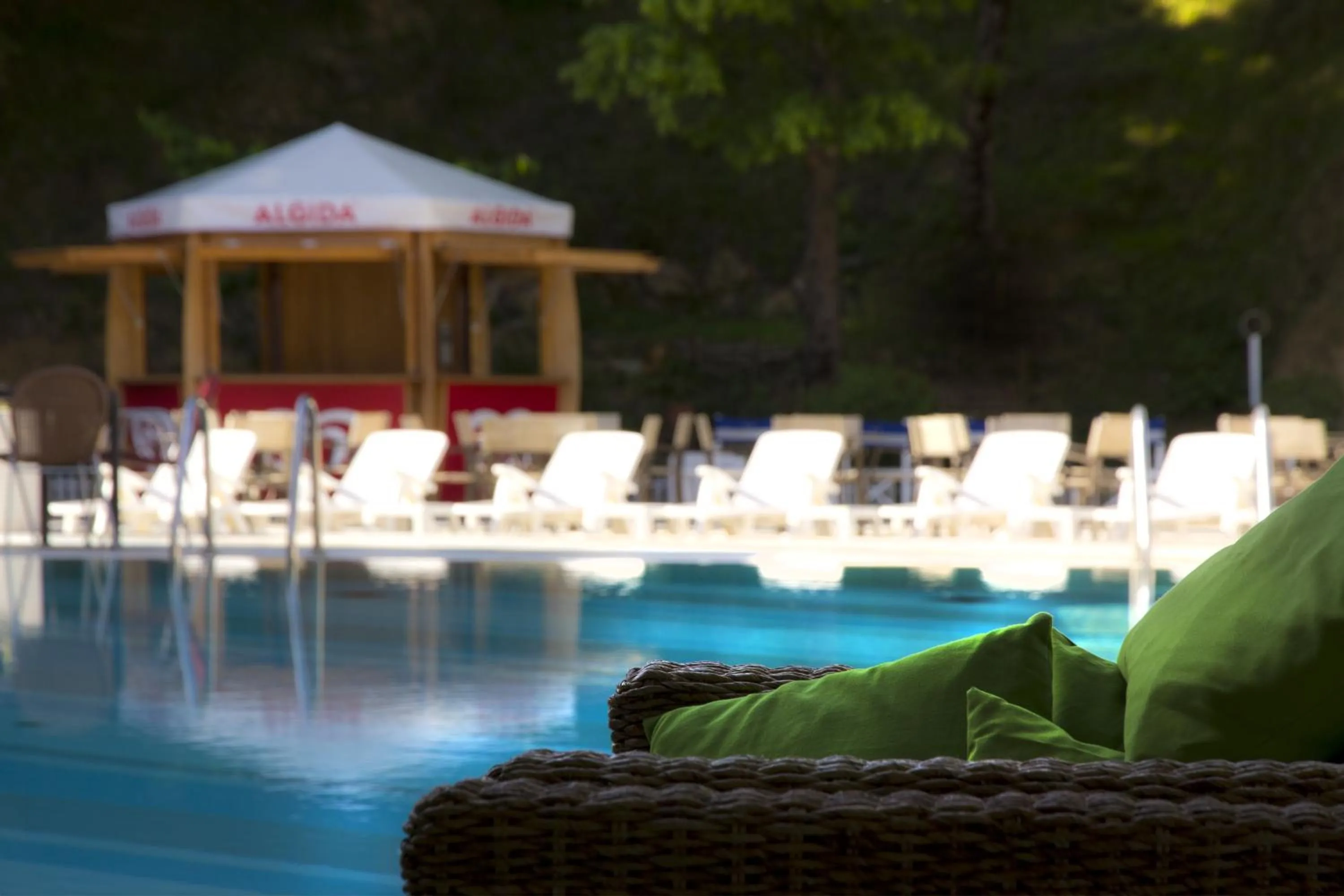 Garden in Hotel Posta