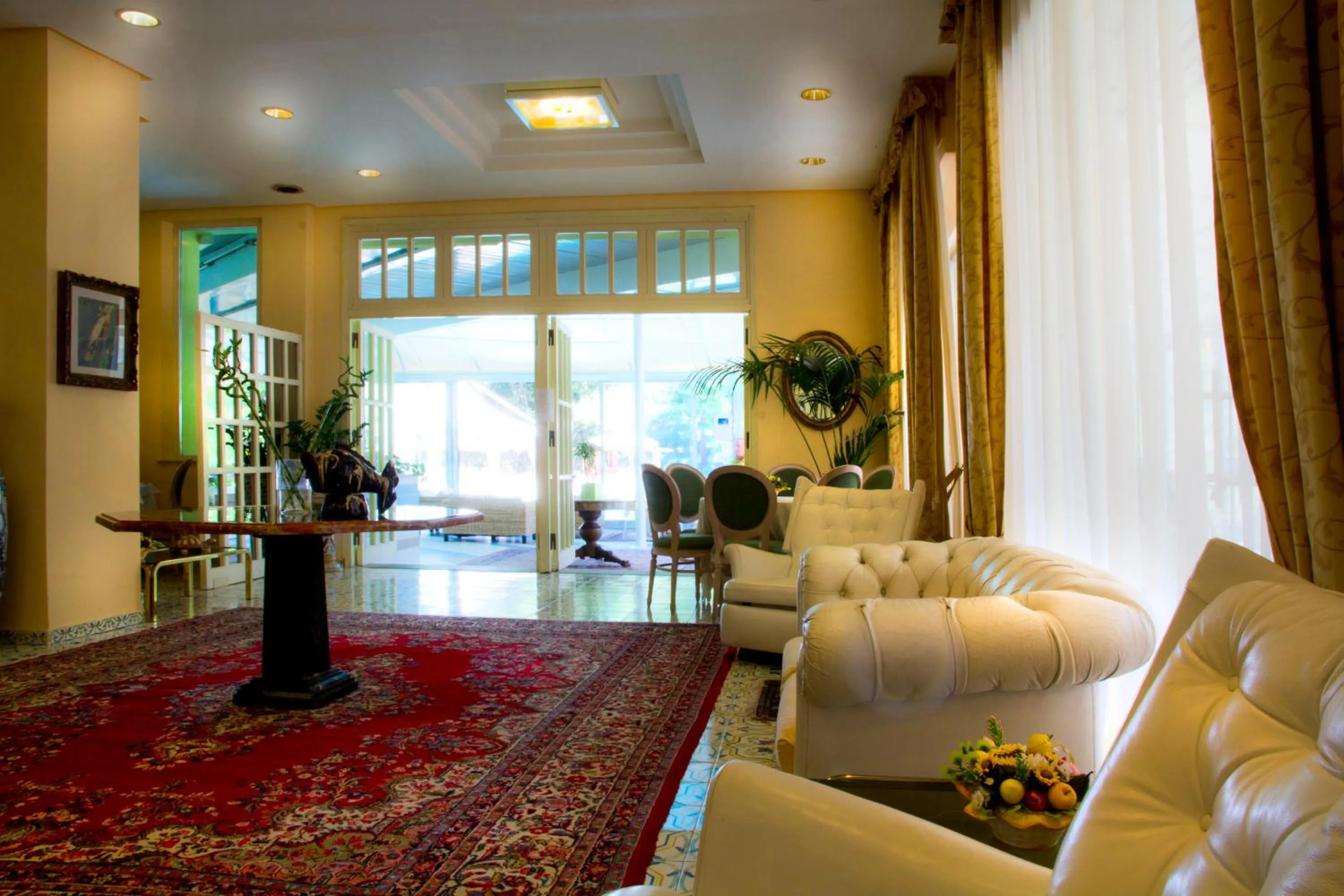 Lobby or reception in Hotel Posta