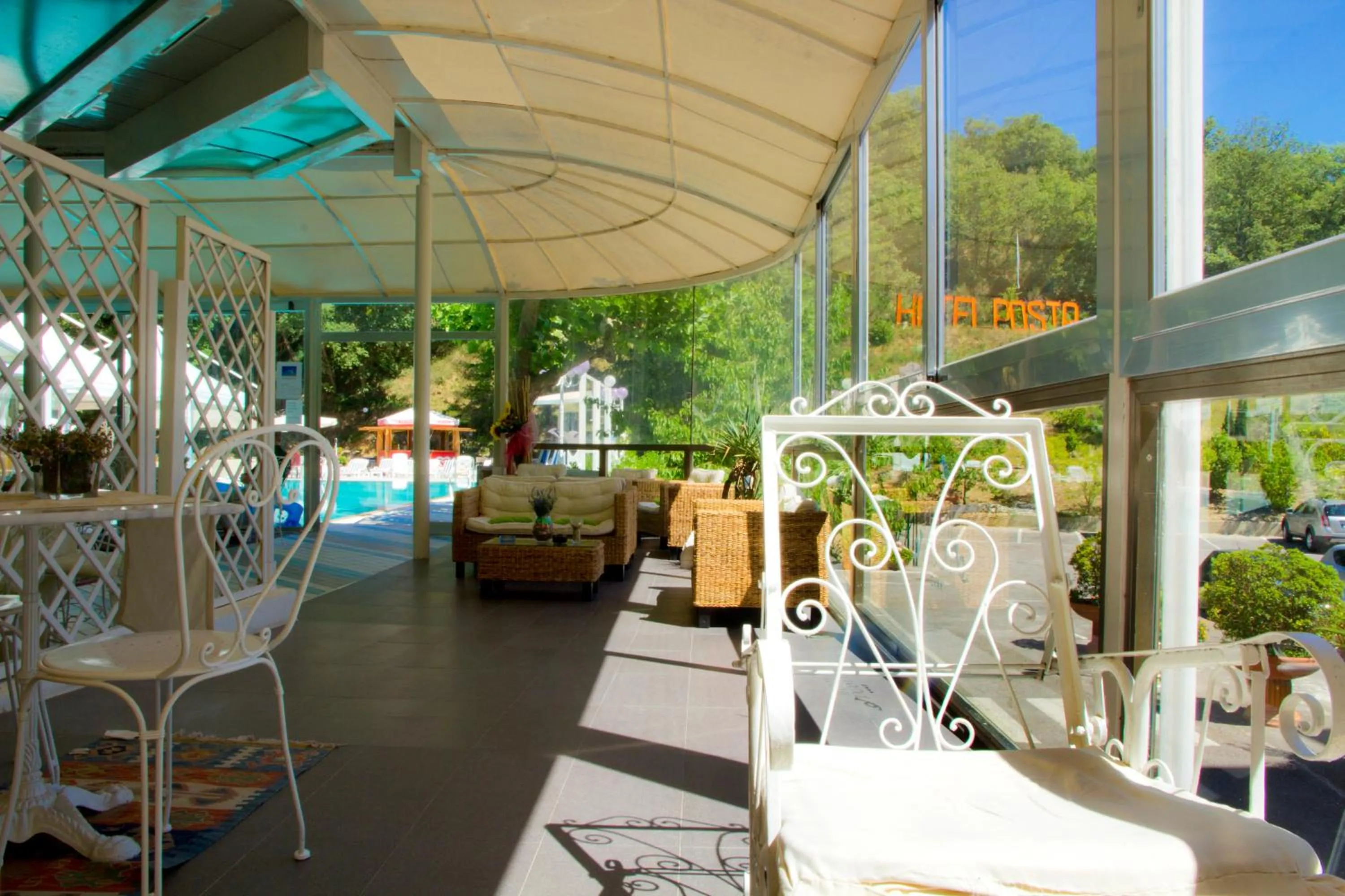 Garden in Hotel Posta