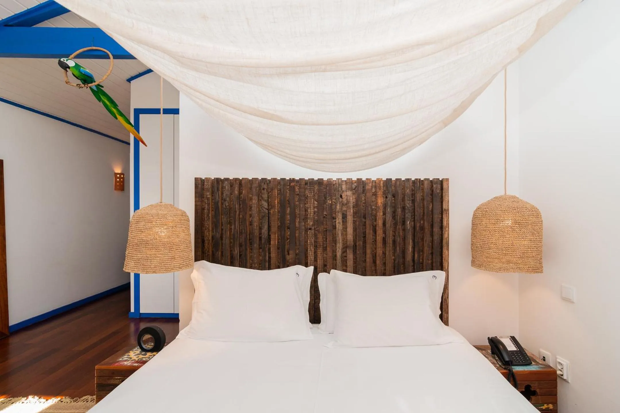 Bed in Miragaia House