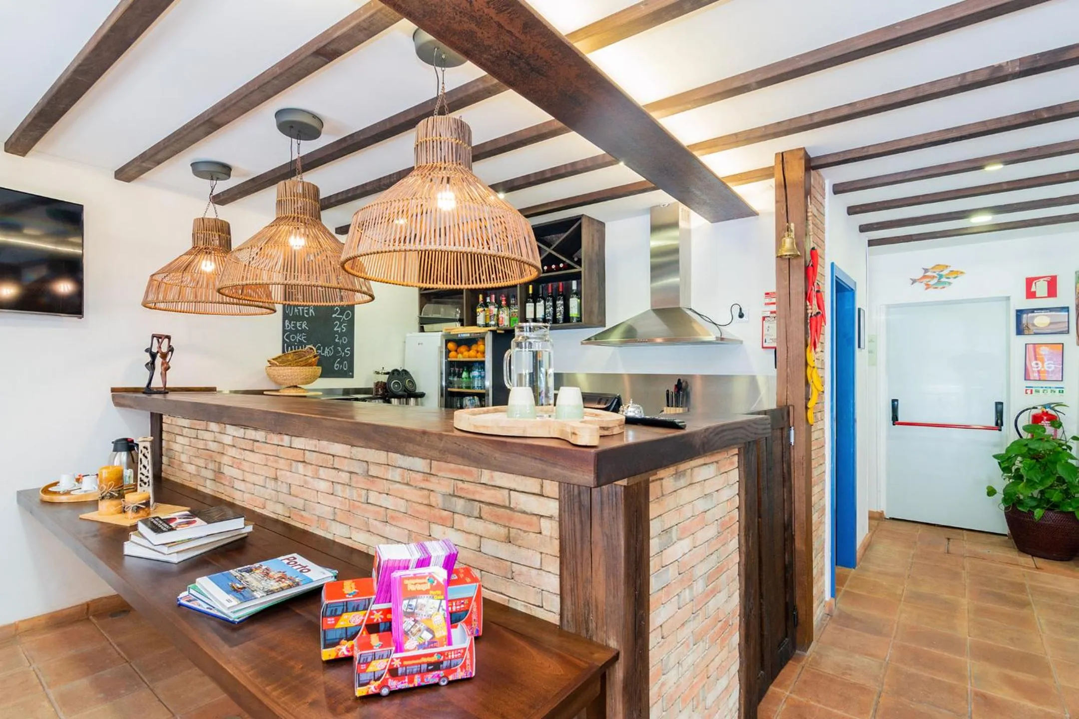 Lobby or reception in Miragaia House