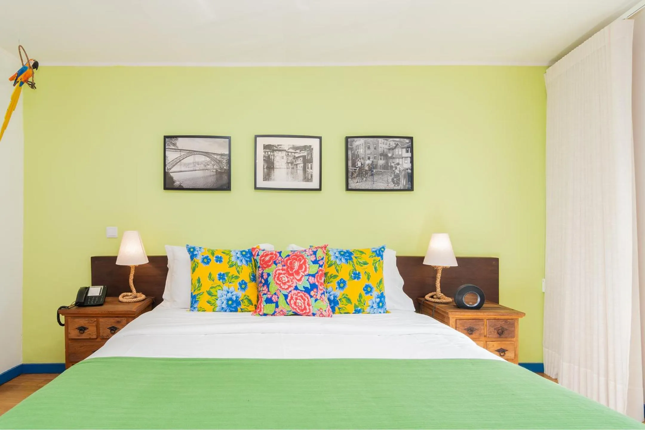 Bed in Miragaia House