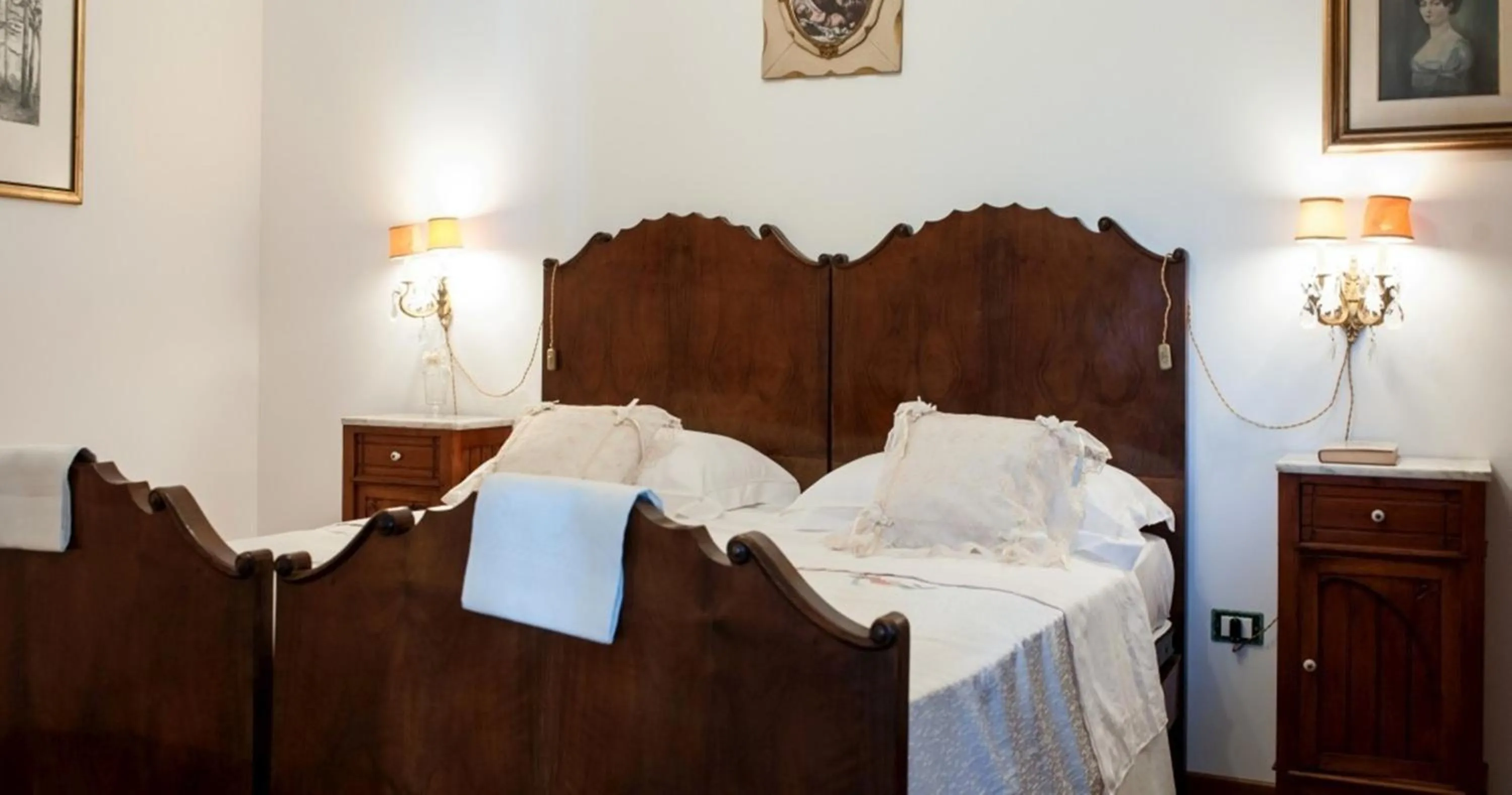 Bedroom, Bed in Villa Anna Savini Casa Vacanze