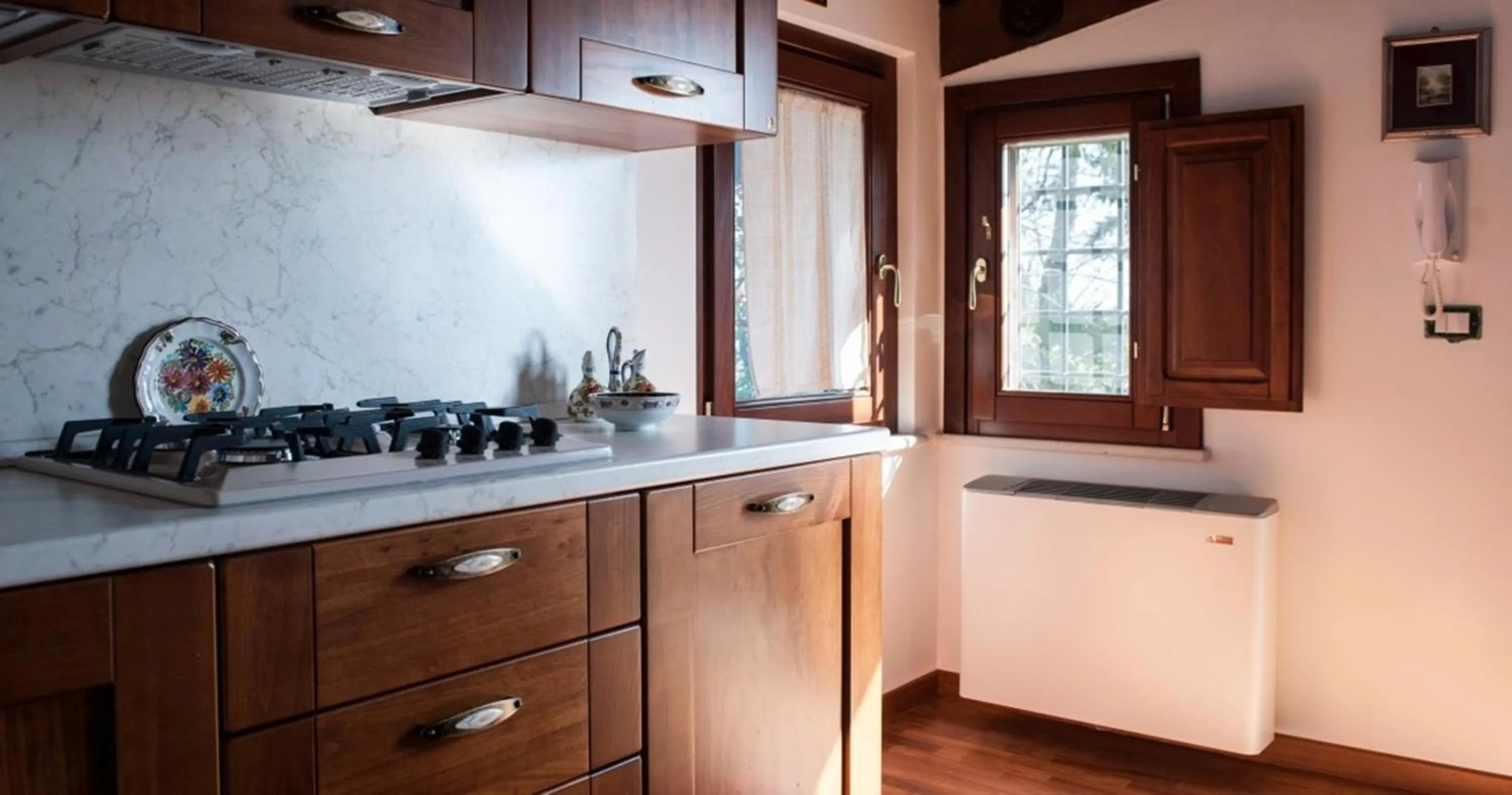 Kitchen or kitchenette in Villa Anna Savini Casa Vacanze
