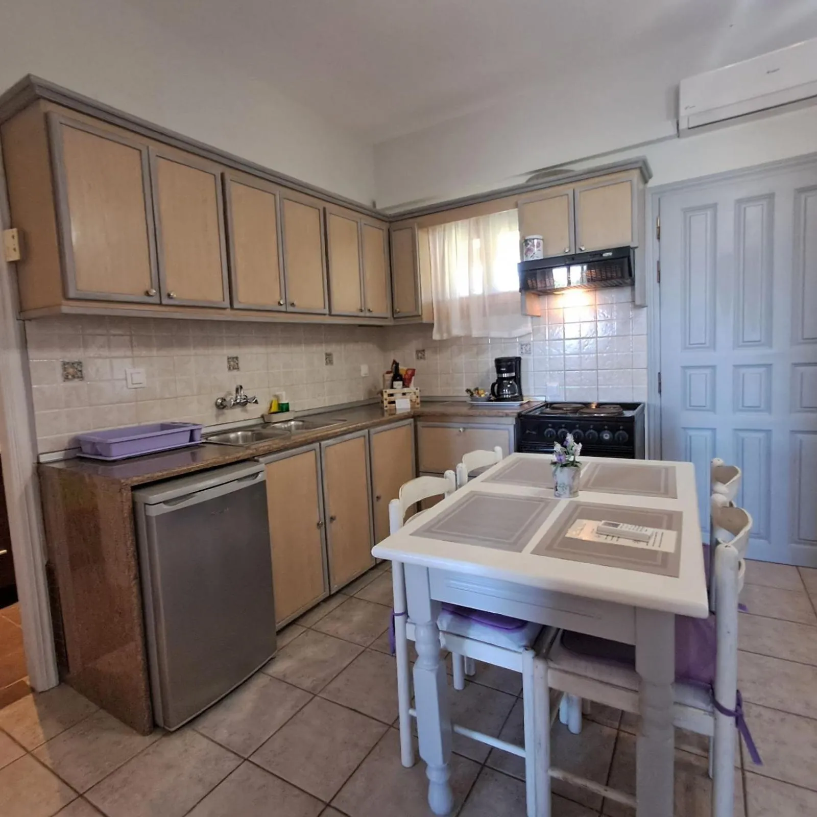 kitchen in Olga's Garden Apartments