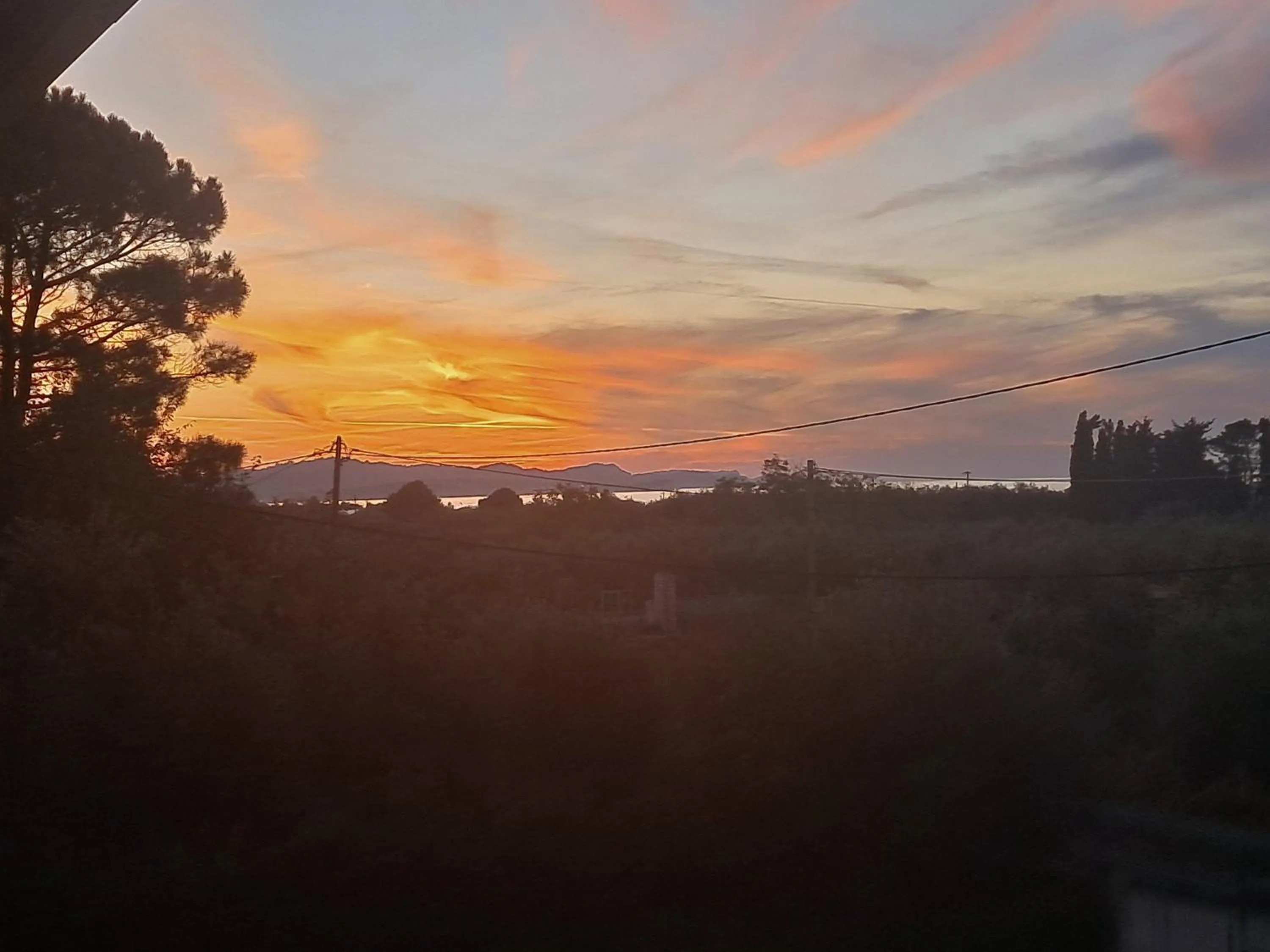 Sunrise in Olga's Garden Apartments