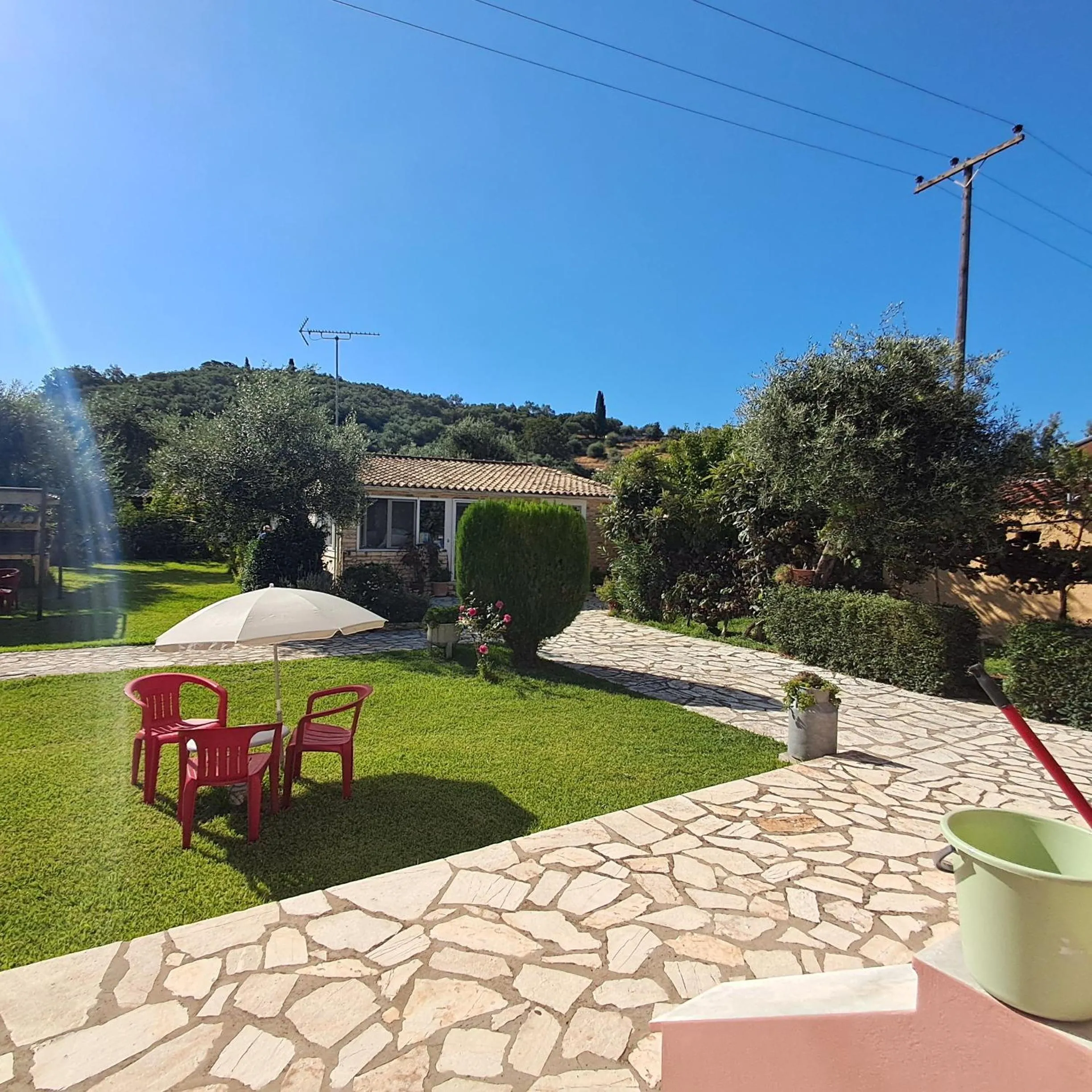 Natural landscape in Olga's Garden Apartments