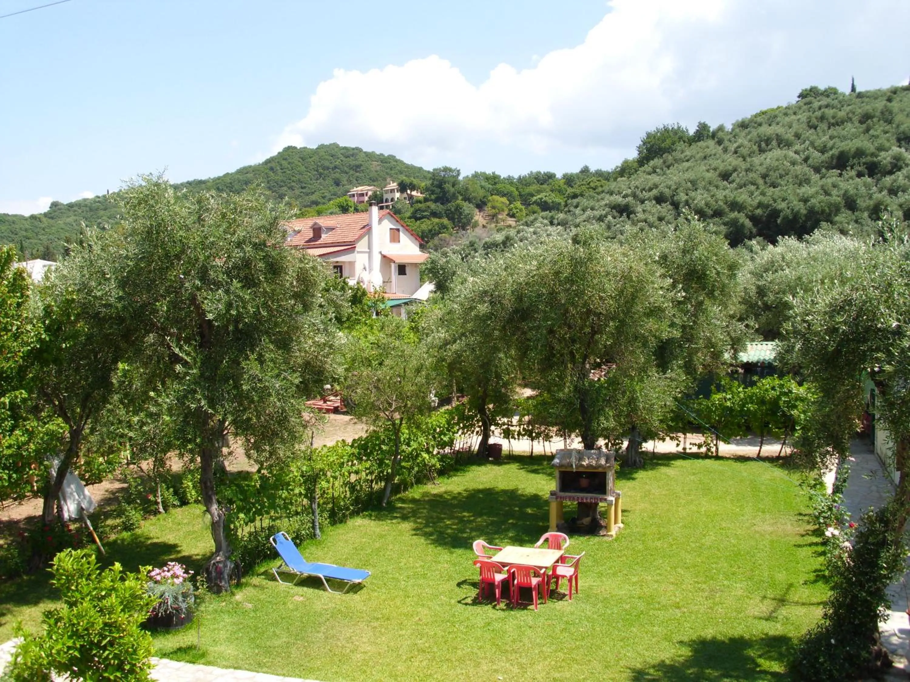Natural landscape in Olga's Garden Apartments