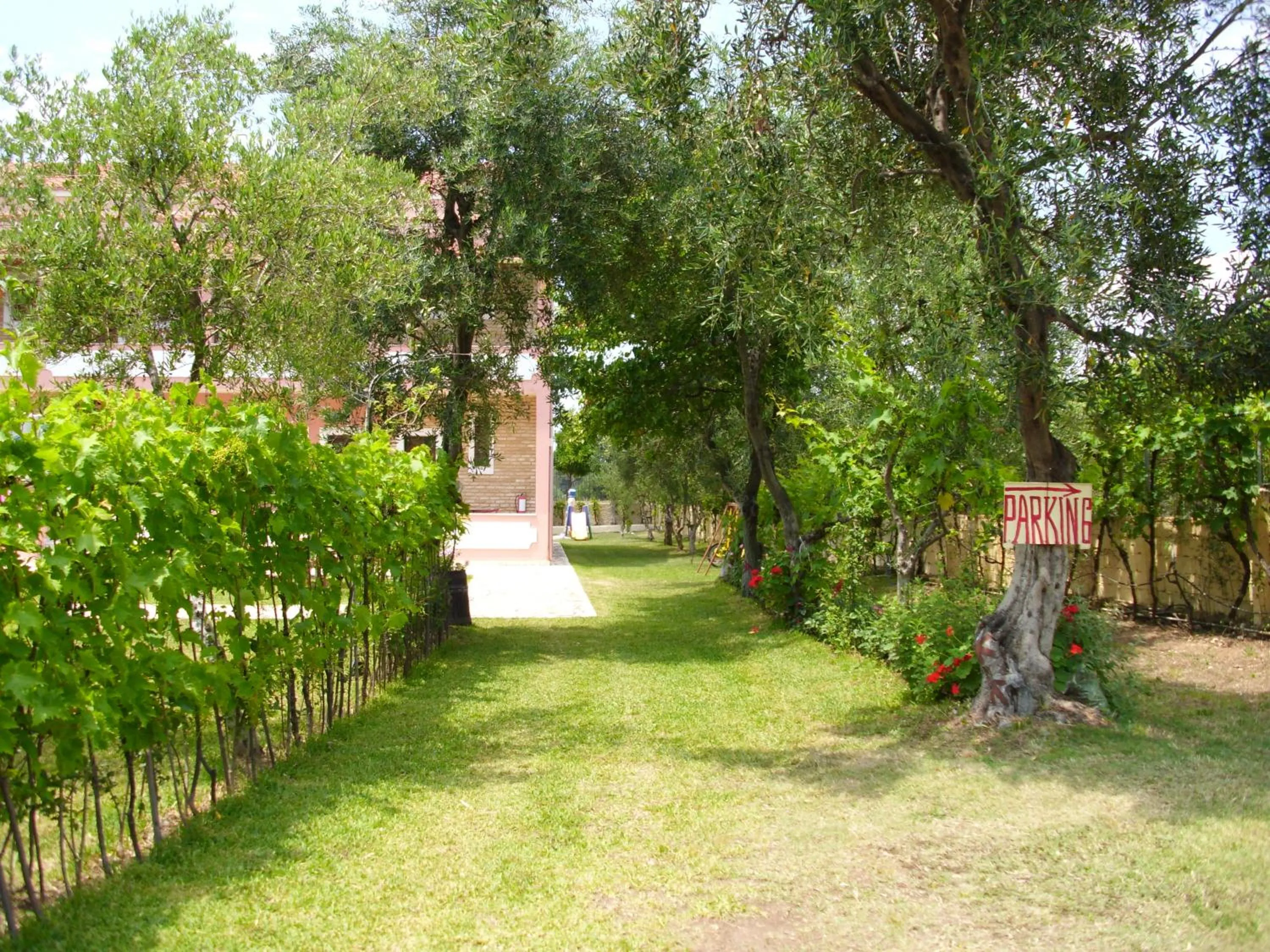 Garden in Olga's Garden Apartments