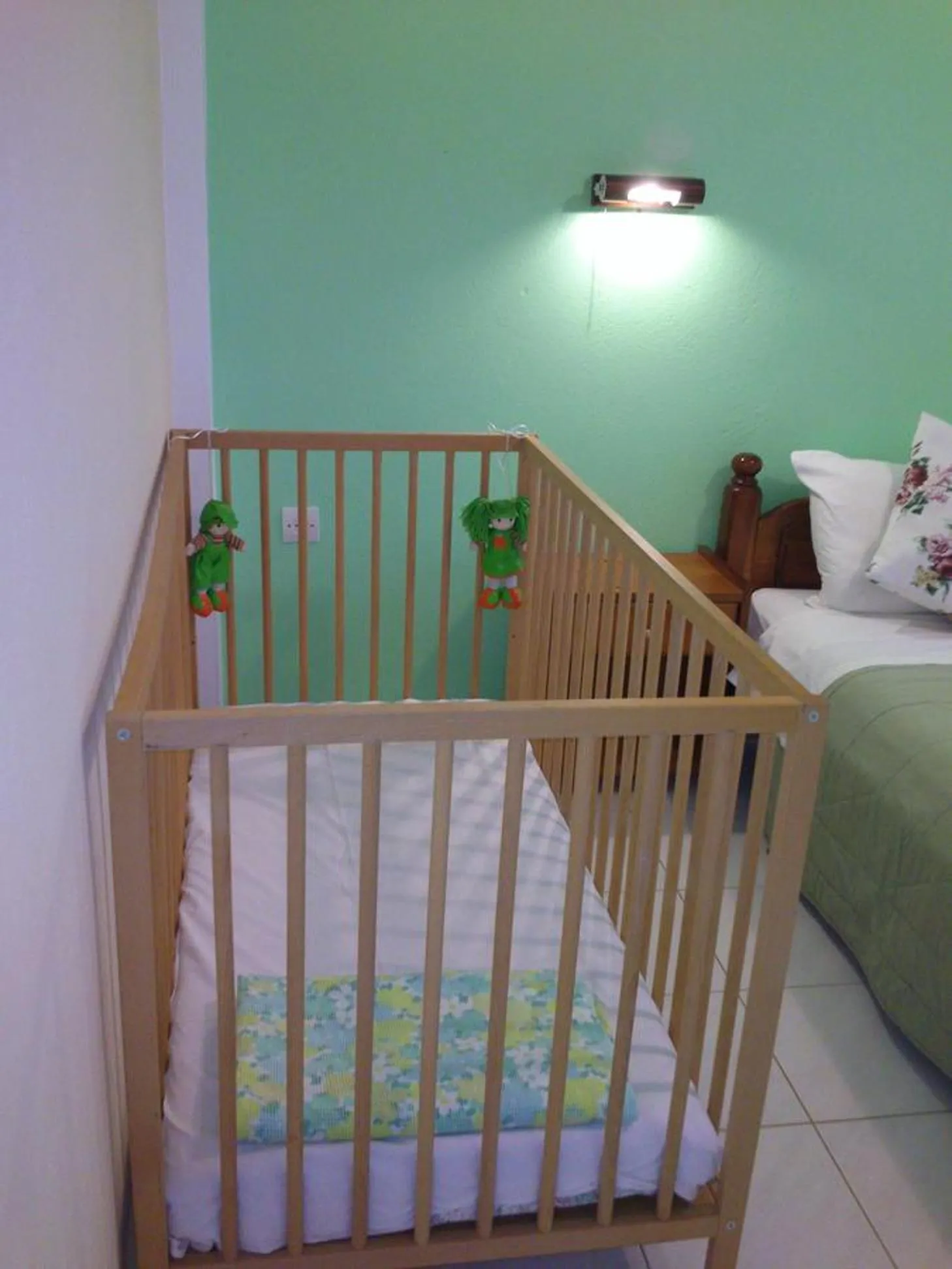 Bedroom, Bed in Olga's Garden Apartments