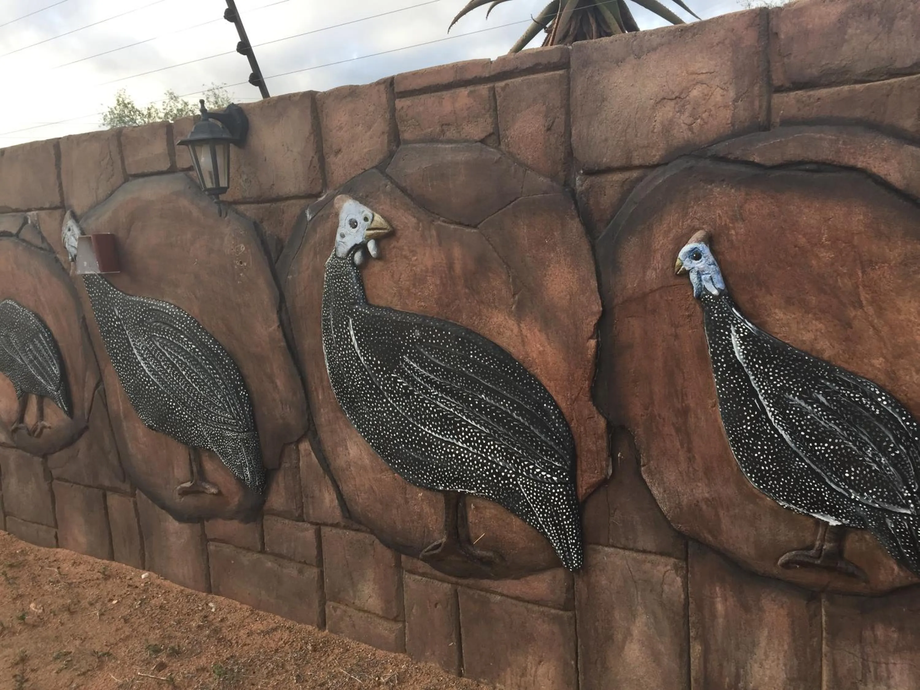 Facade/entrance in Klein Paradys Lodge - Polokwane