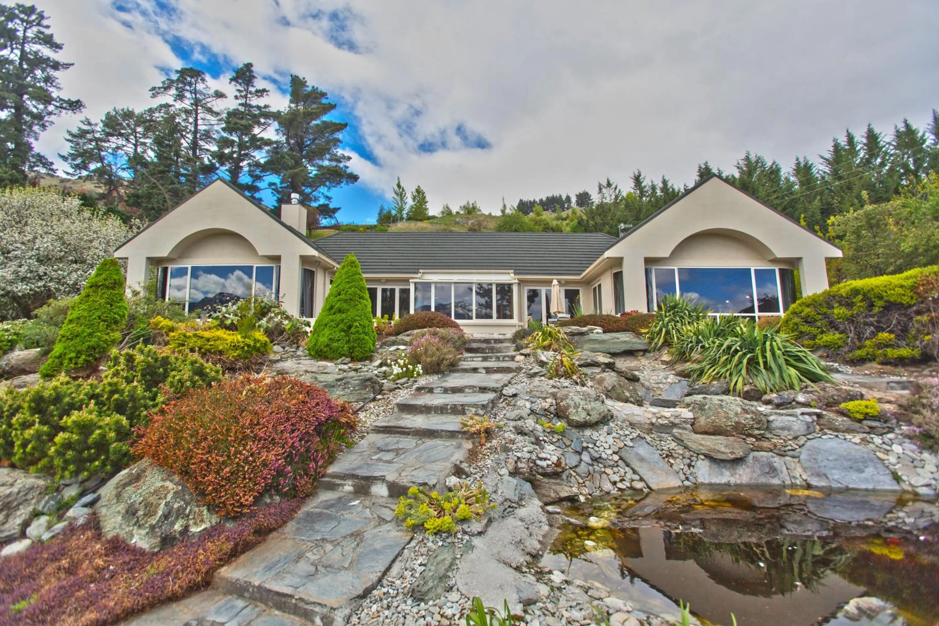 Patio in The Shan's Lodge
