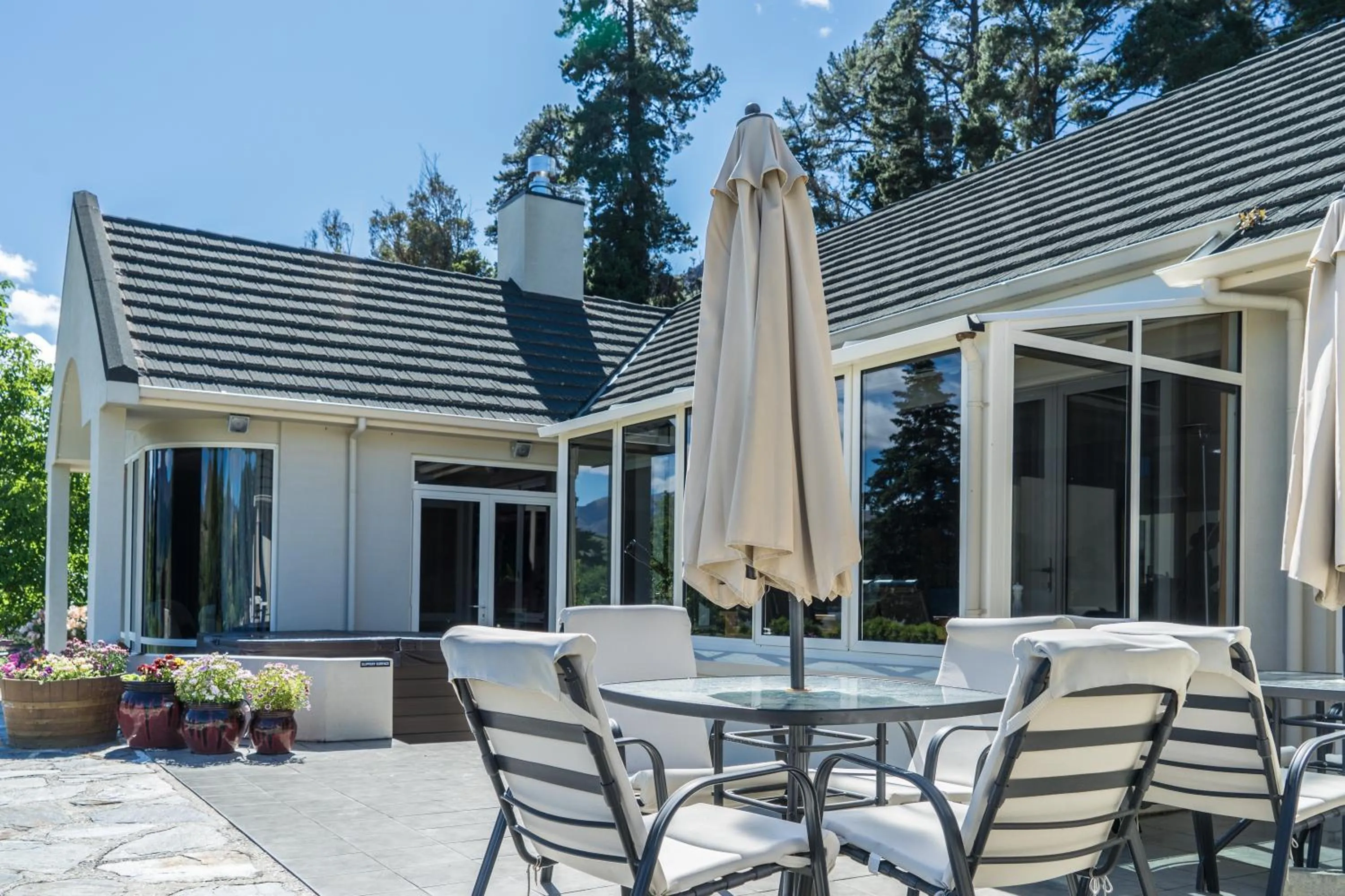 Balcony/Terrace in The Shan's Lodge