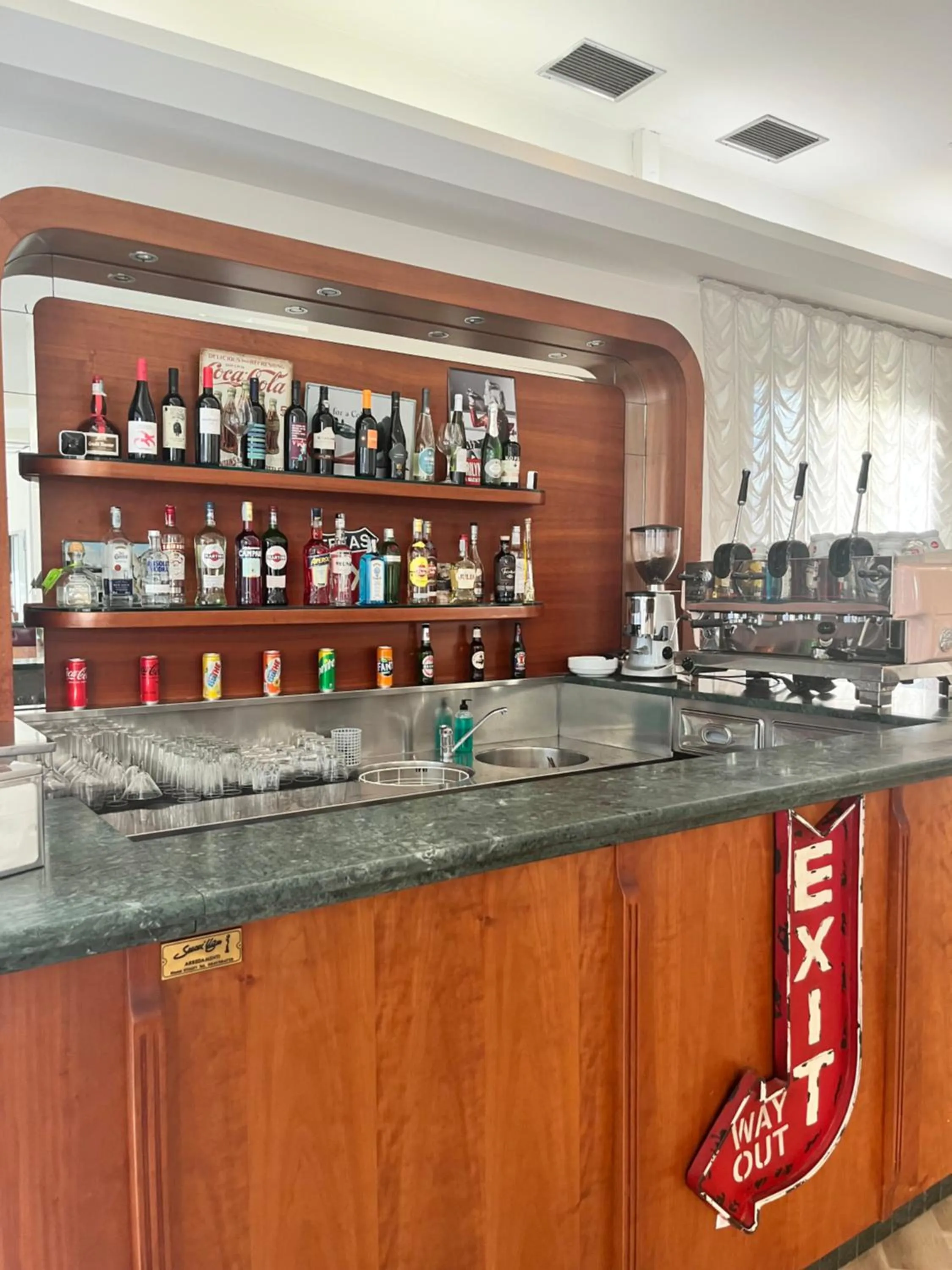 Lounge or bar in Hotel Columbia Frontemare