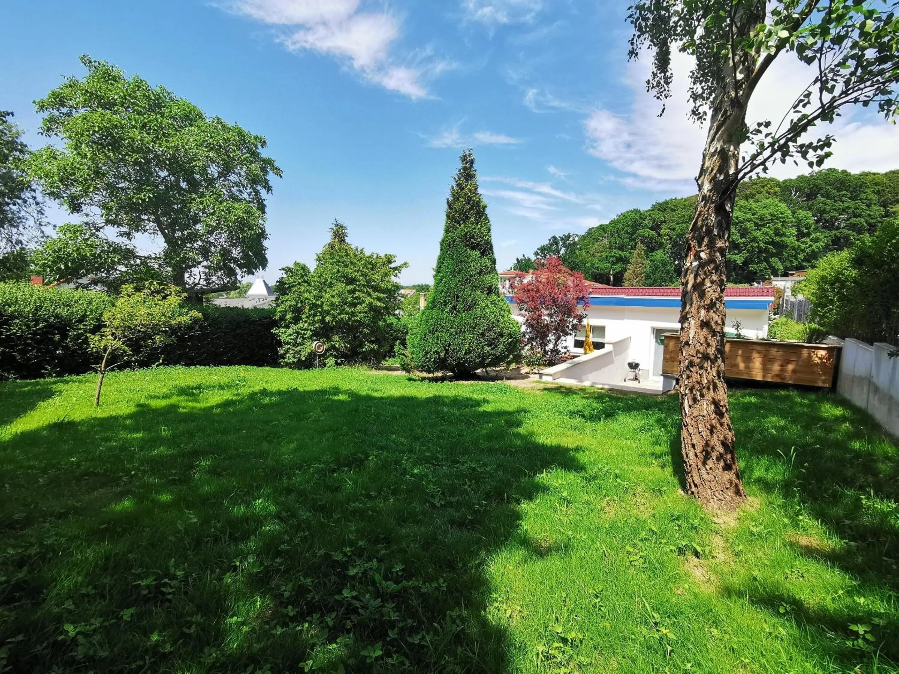 Garden in Ferienwohnung Sturmmöwe