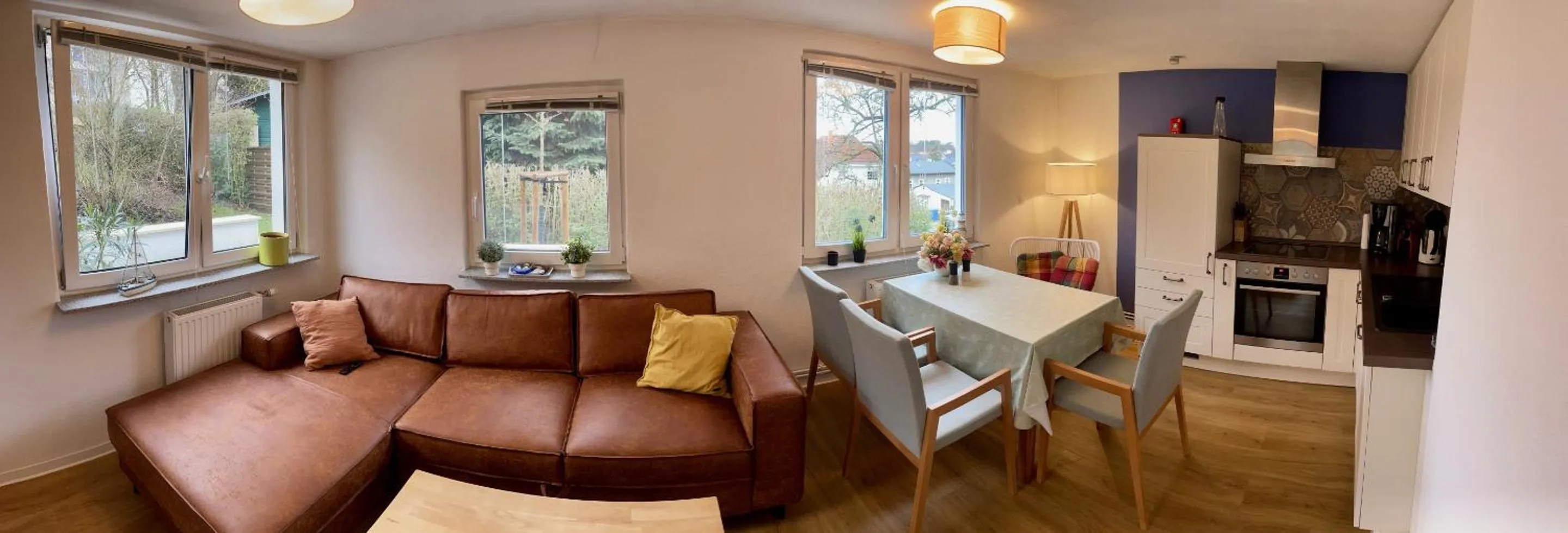 Living room in Ferienwohnung Sturmmöwe