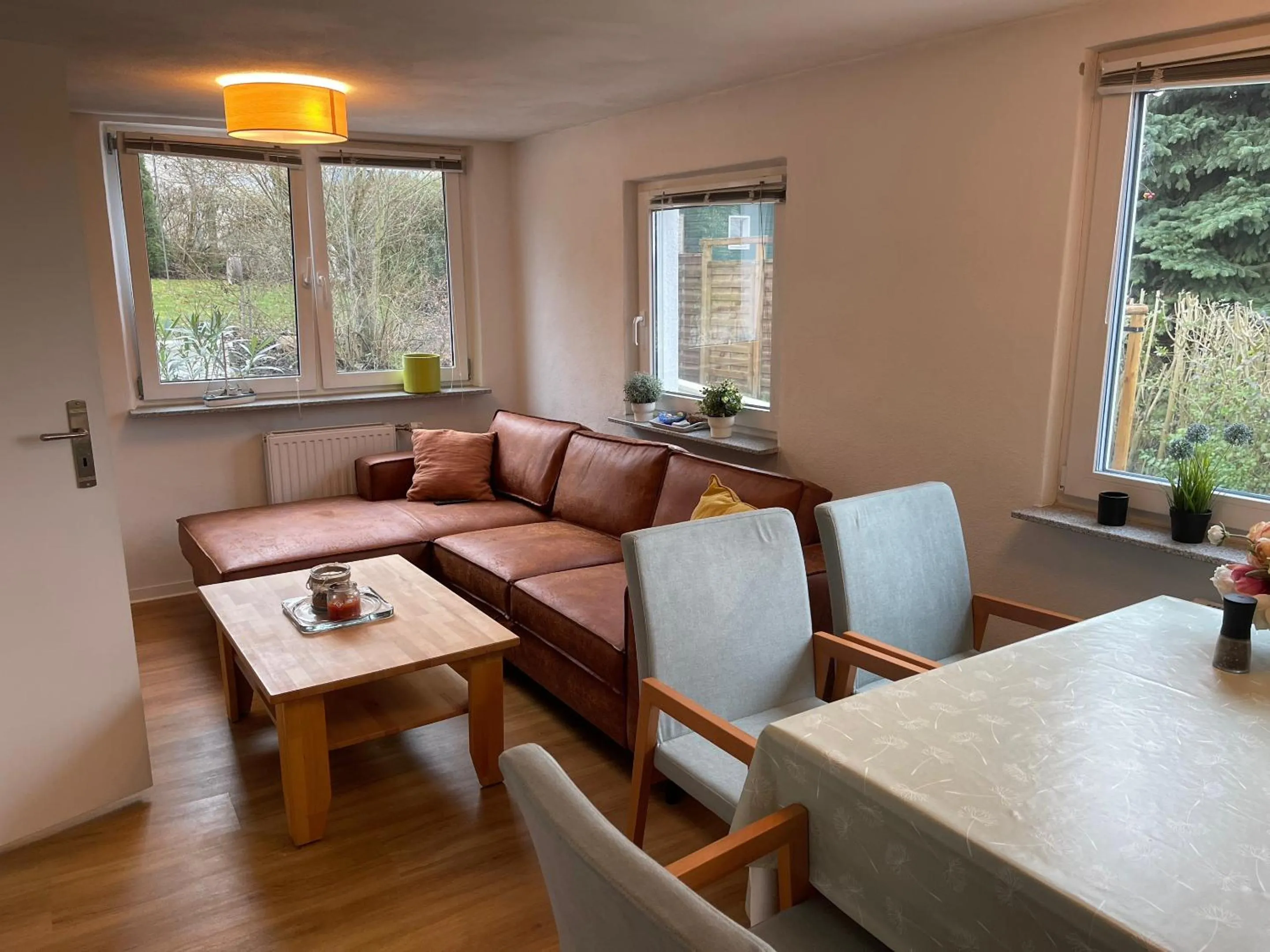 Living room in Ferienwohnung Sturmmöwe