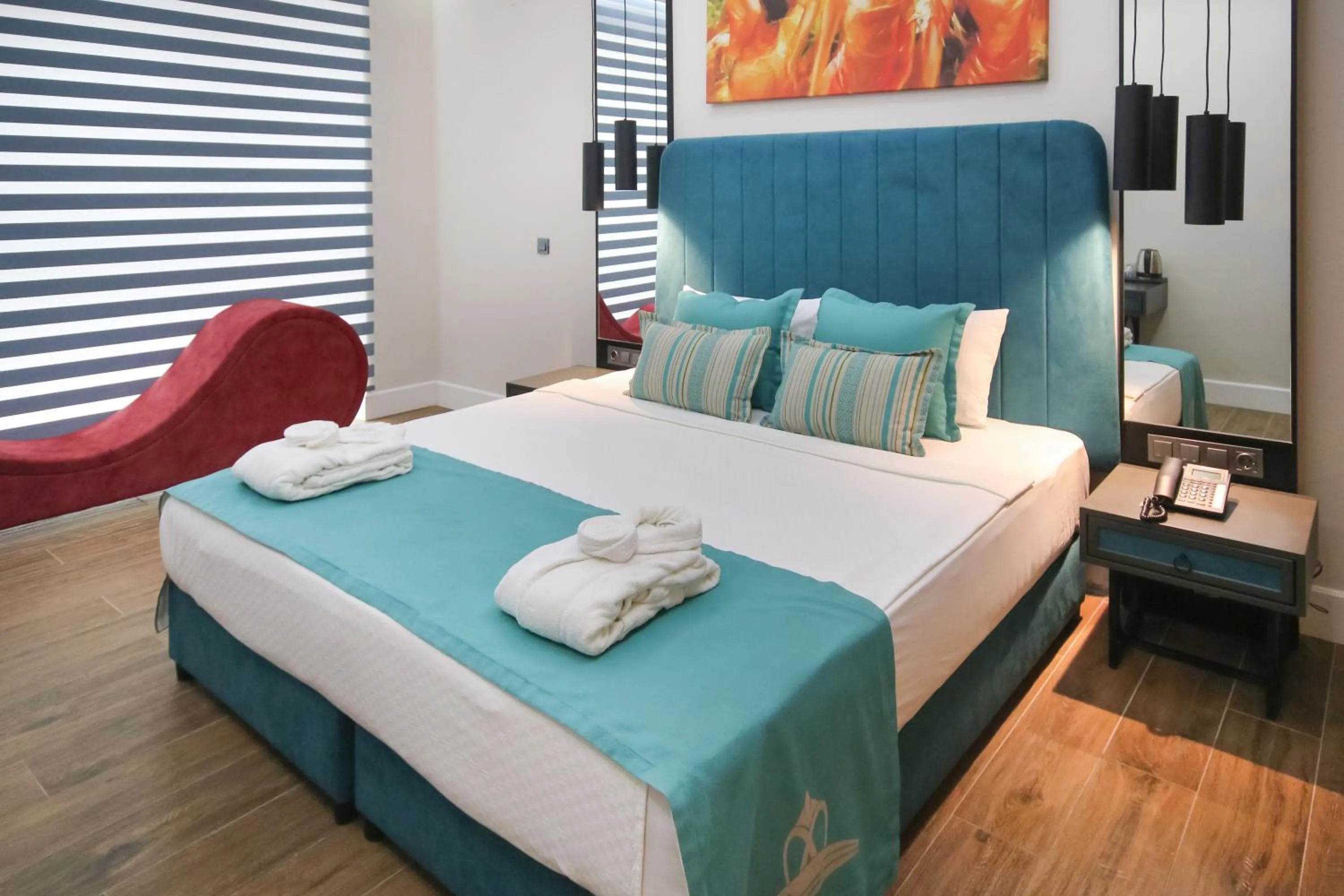 Bed in Asia Beach Resort & Spa Hotel