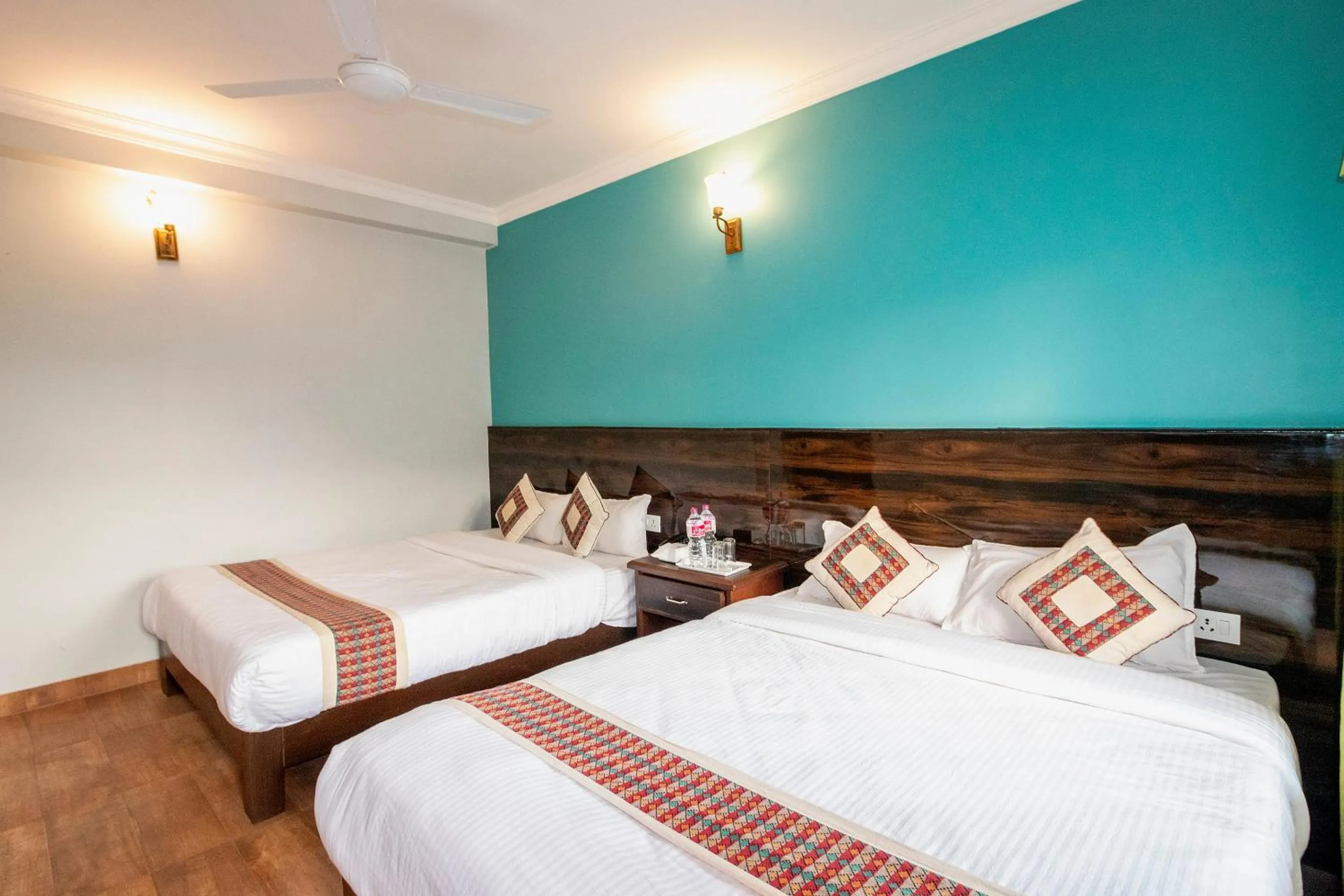 Bed in OYO 254 White House Inn