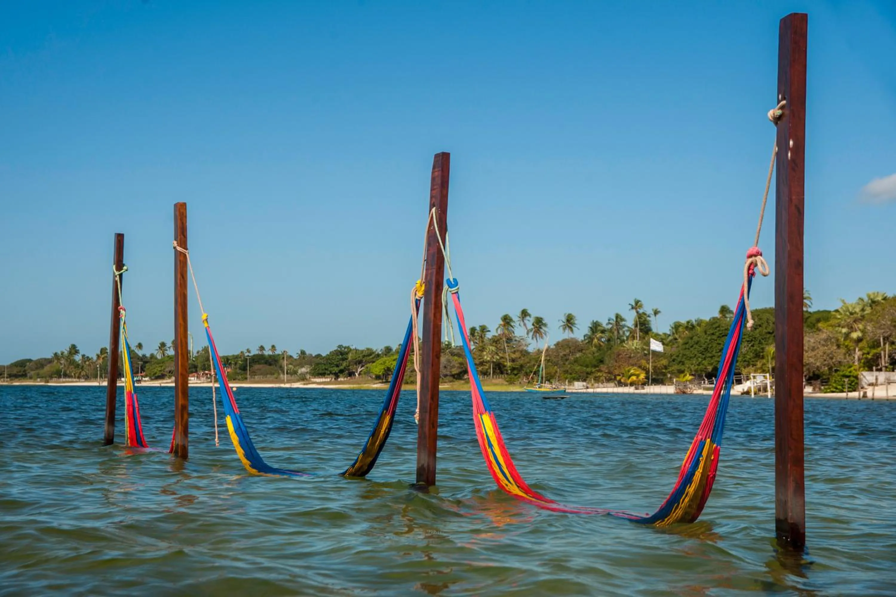 Lake view in Pousada Flambaião