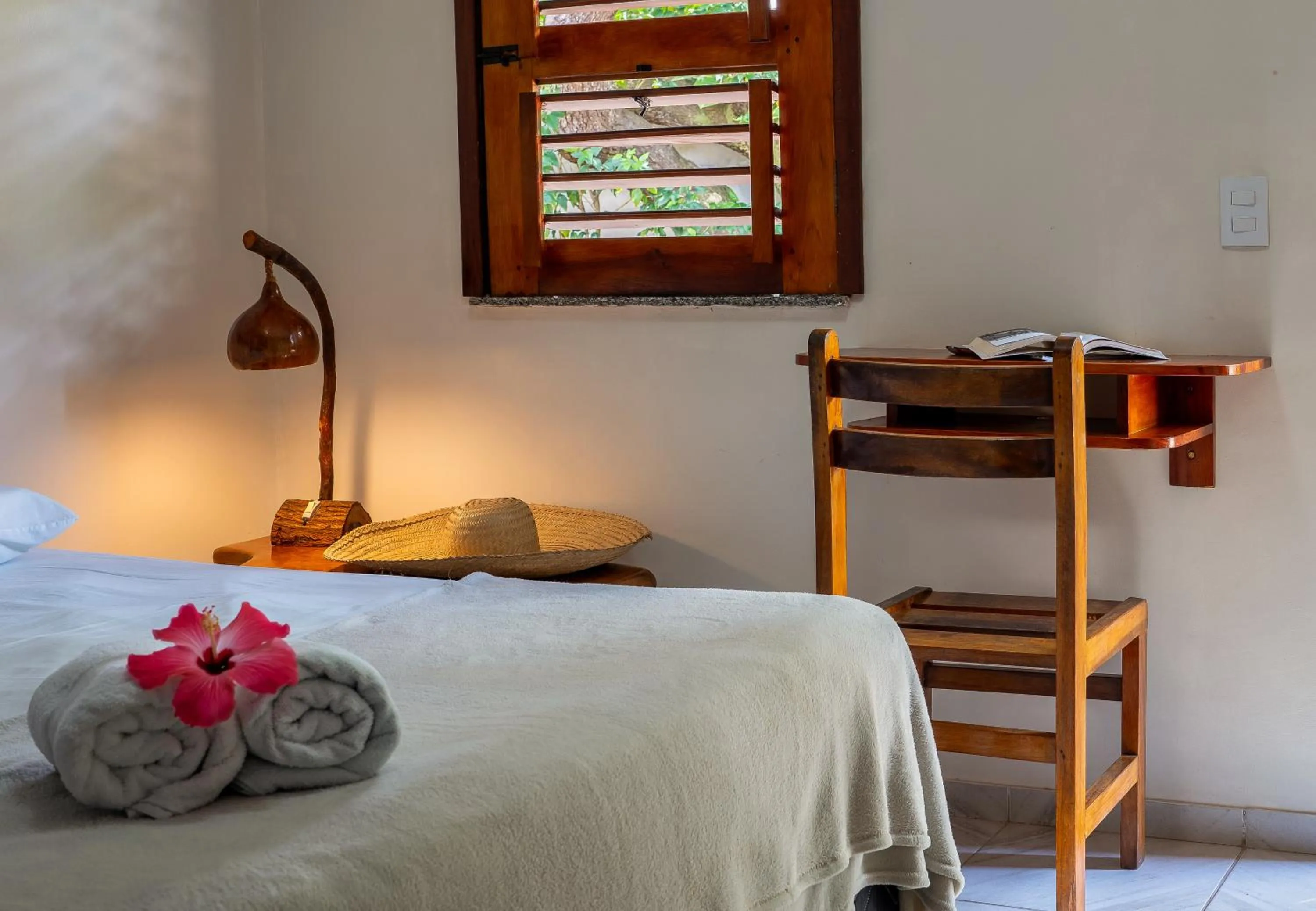 Bedroom, Bed in Pousada Flambaião