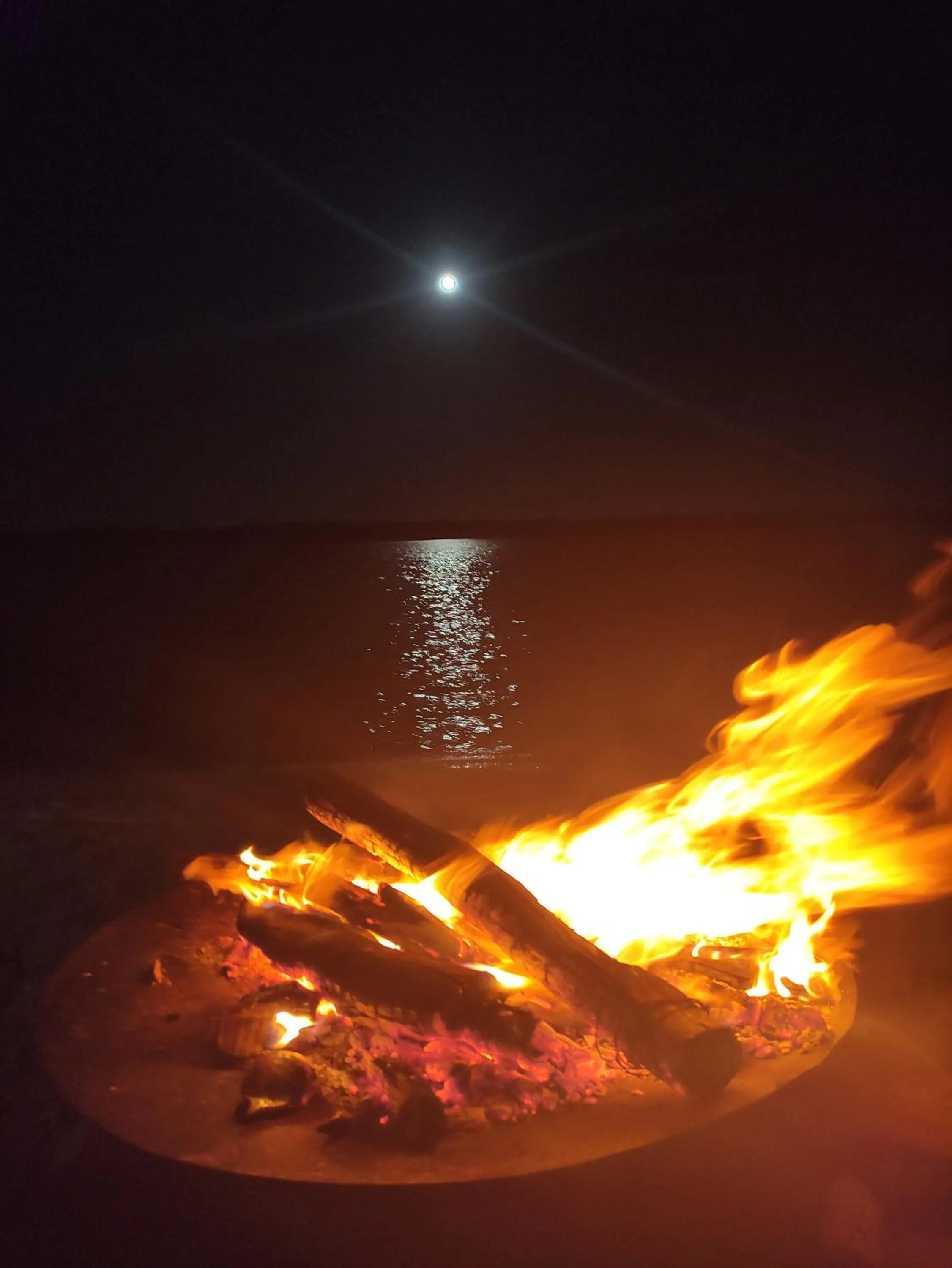 Lake view in Pousada Flambaião