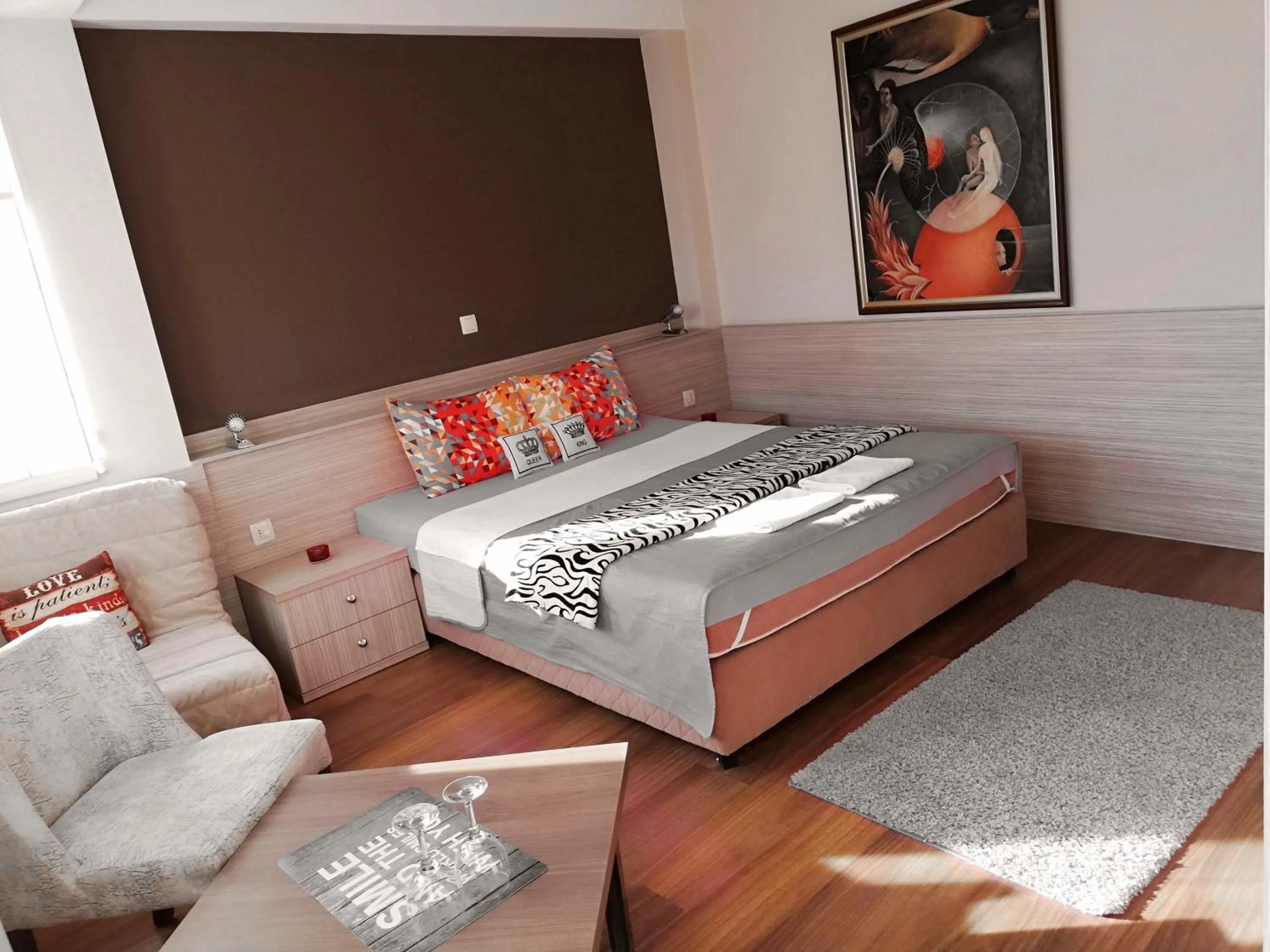 Bed in Hotel Bulevar