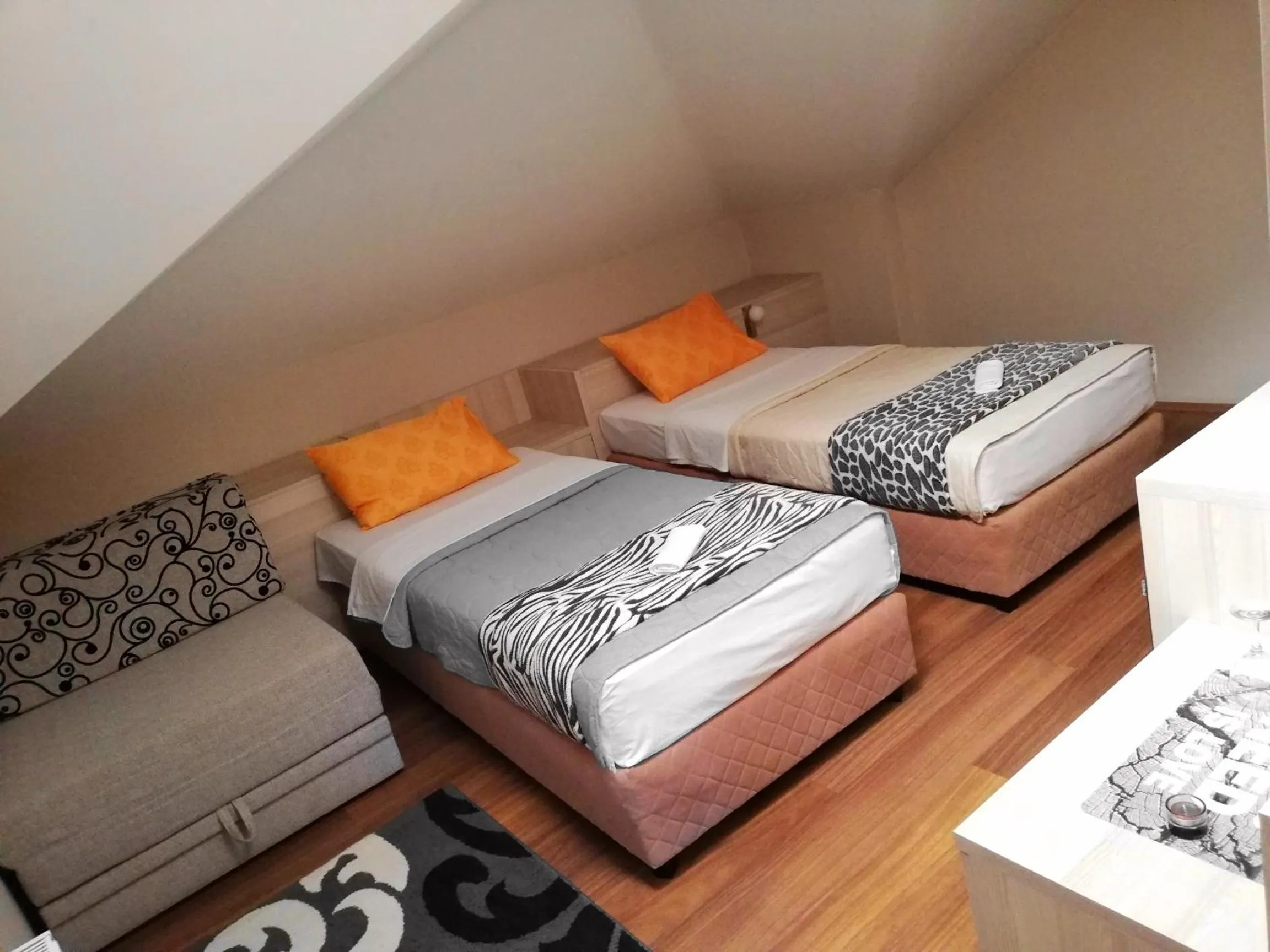 Bed in Hotel Bulevar