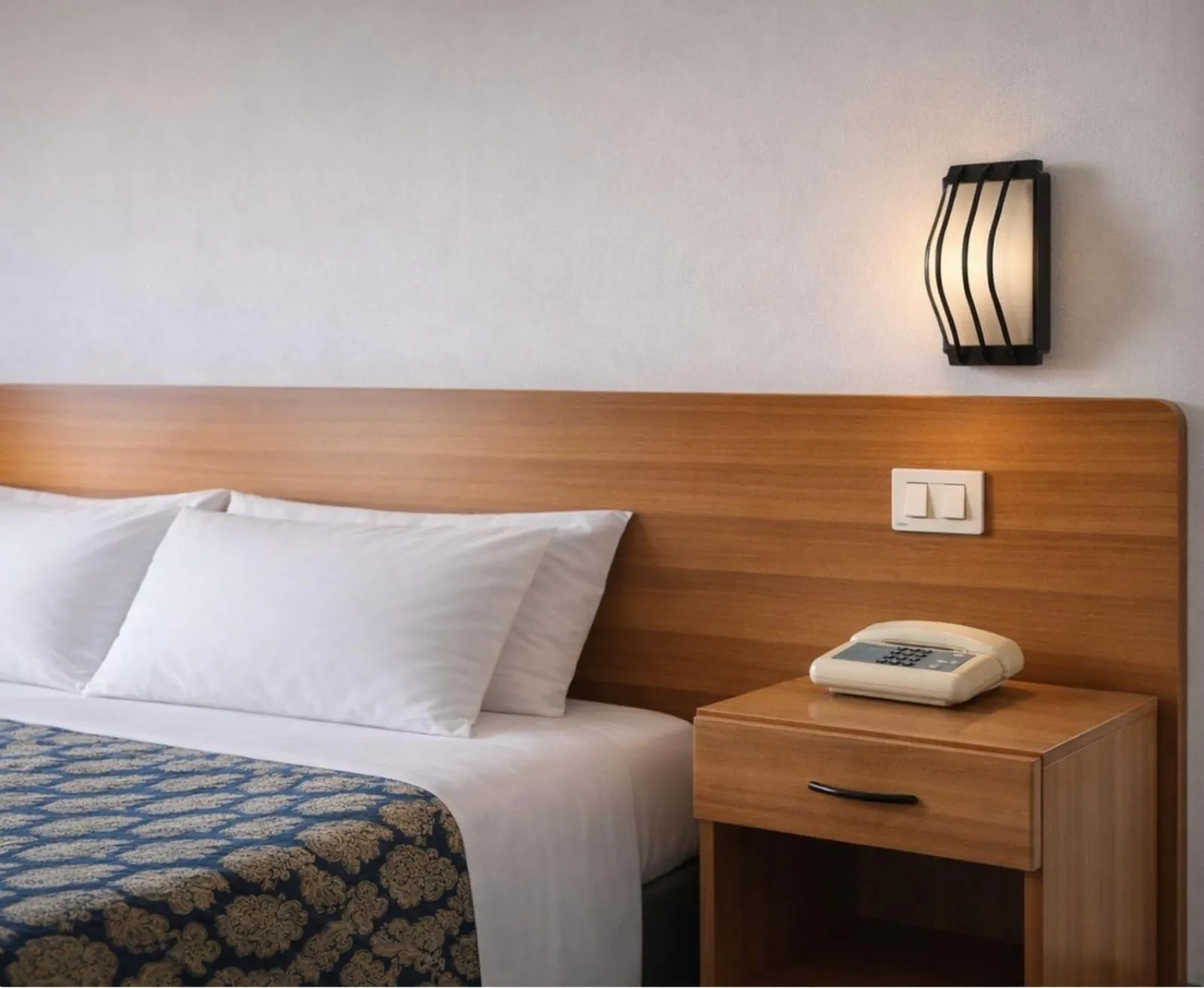Bed in Hotel Granducato