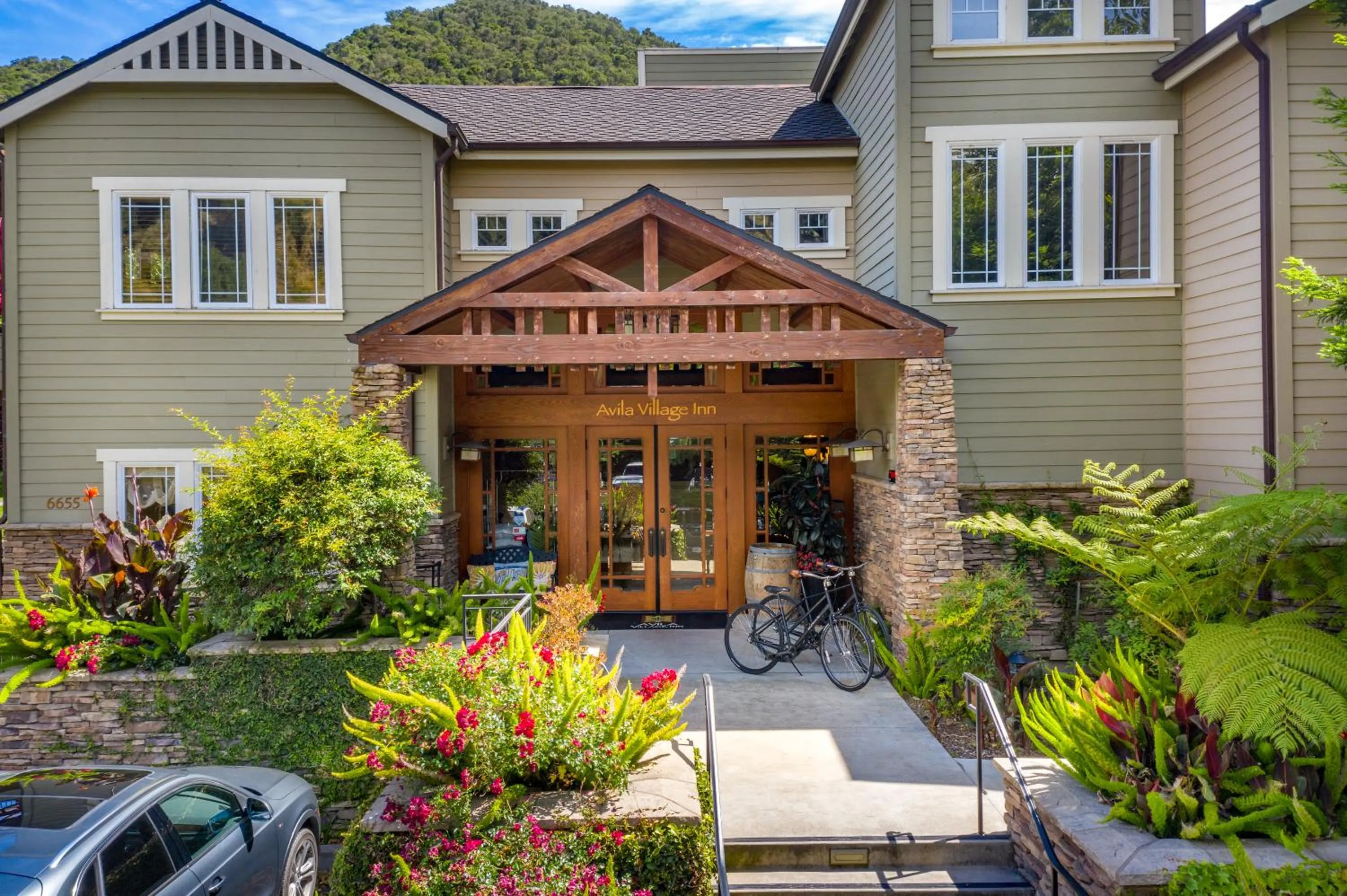 Property building in Avila Village Inn